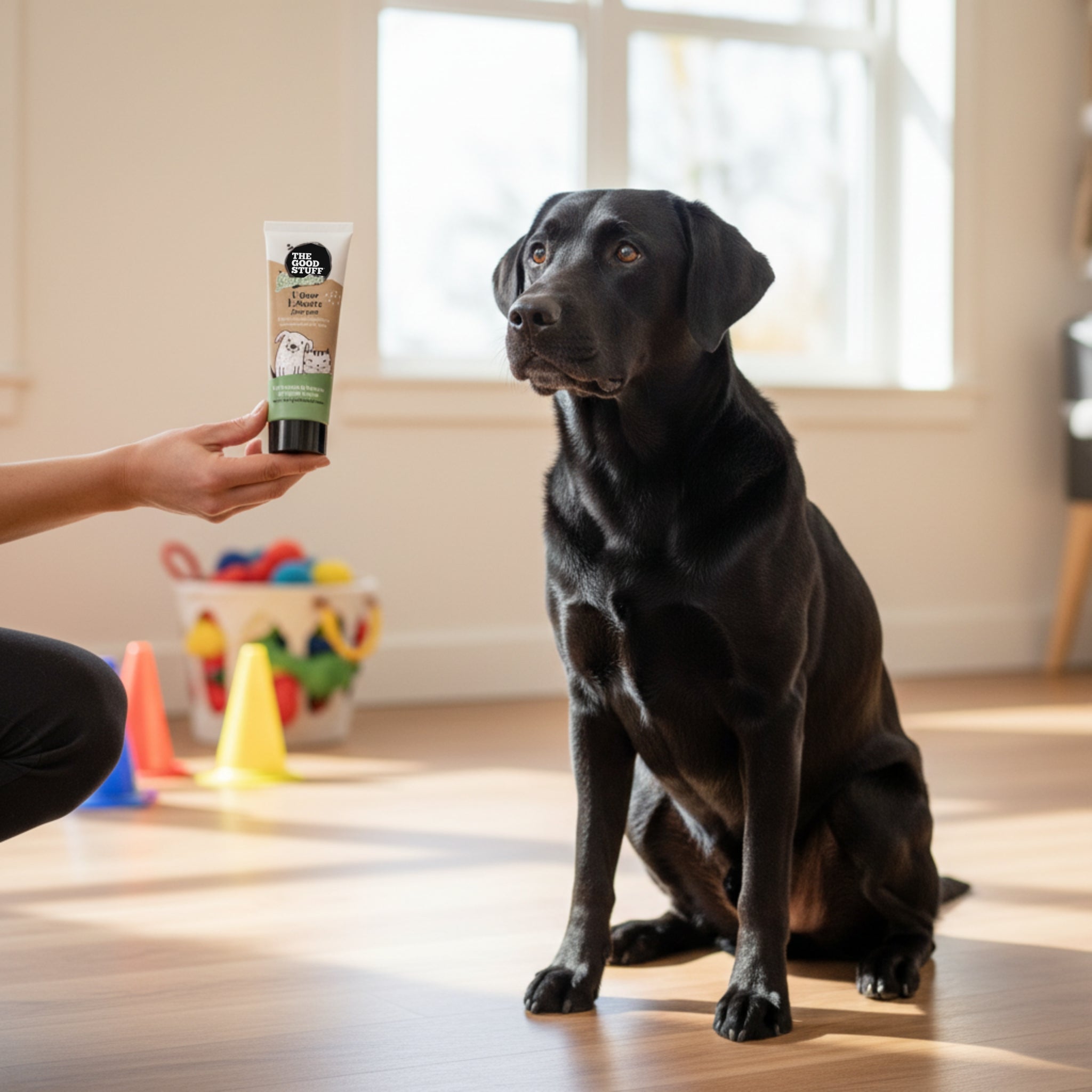 The Goodstuff Premium Geflügel - Leberpastete – Fettarmer Hundesnack für empfindliche Mägen, Training & Medikamentengabe | Getreidefrei & Vitaminreich - Woofshack