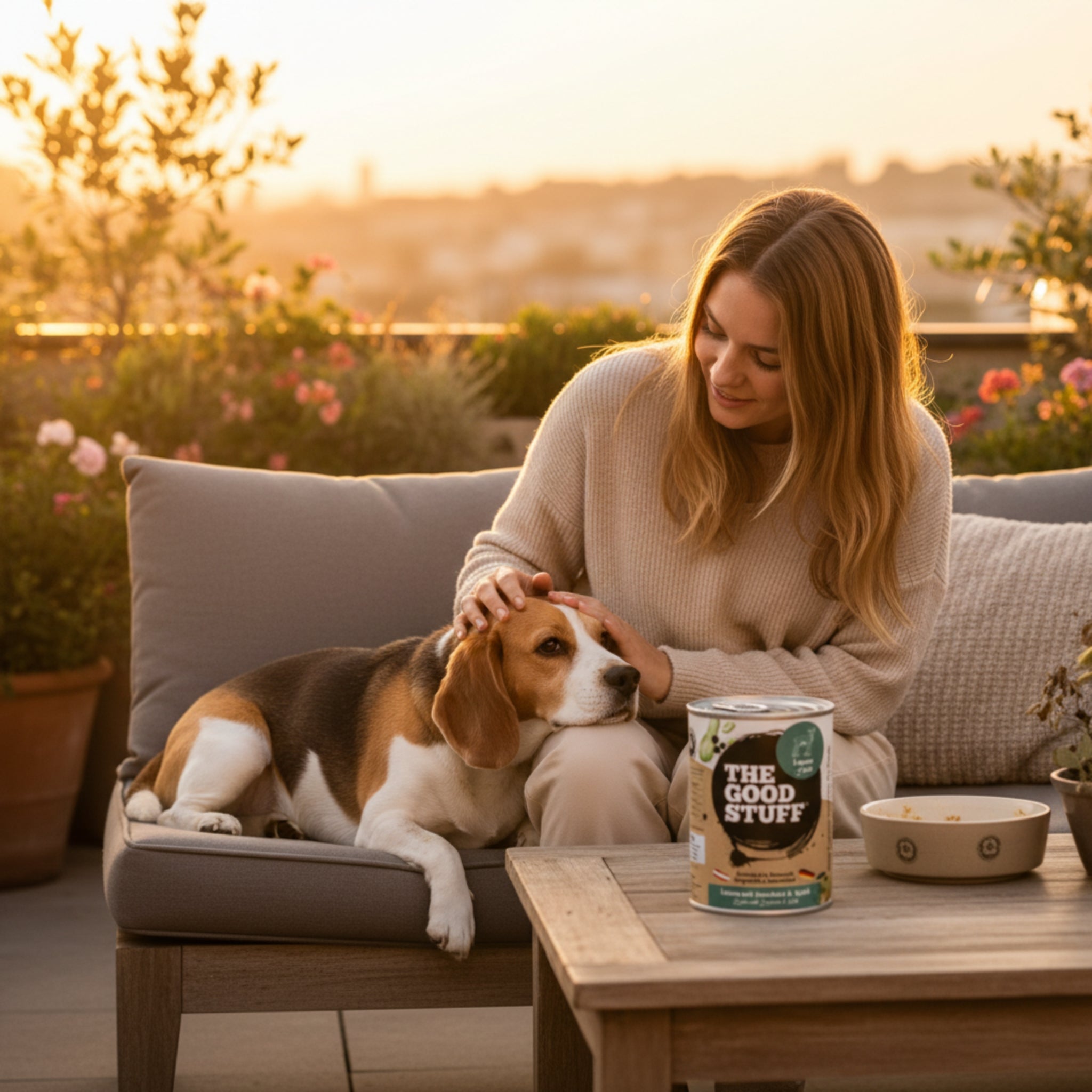 The Goodstuff Premium Hunde - Nassfutter mit saftigem Lamm – Natürlich, getreidefrei & leicht verdaulich - Woofshack