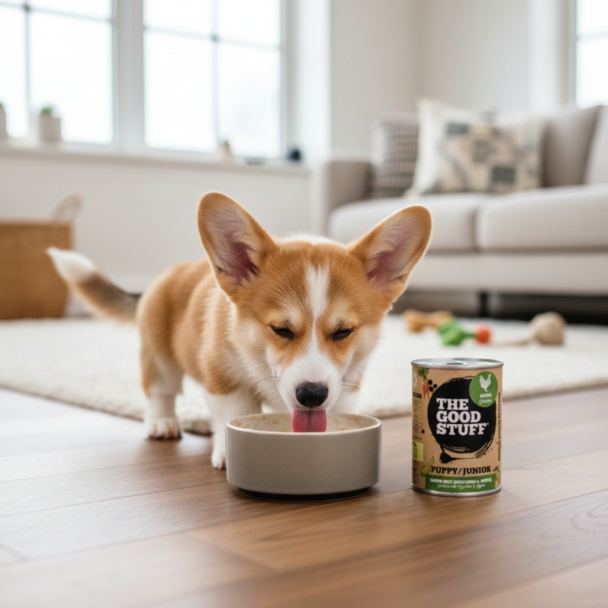 The Goodstuff Puppy/Junior Nassfutter Huhn – Natürliches Welpenfutter für gesundes Wachstum - Woofshack