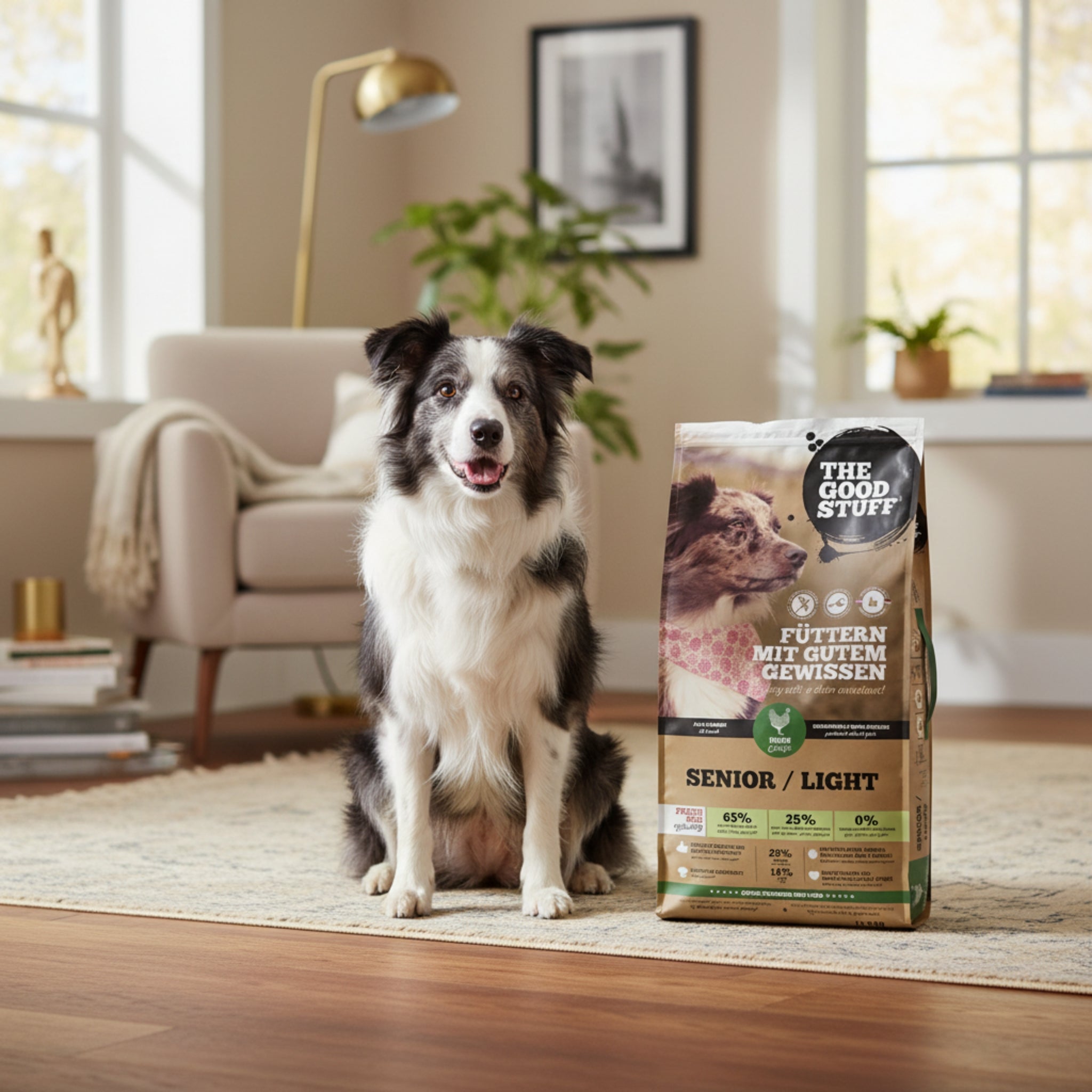 The Goodstuff Senior/Adult Light Trockenfutter Huhn – Gelenkschutz & Gewichtskontrolle - Woofshack