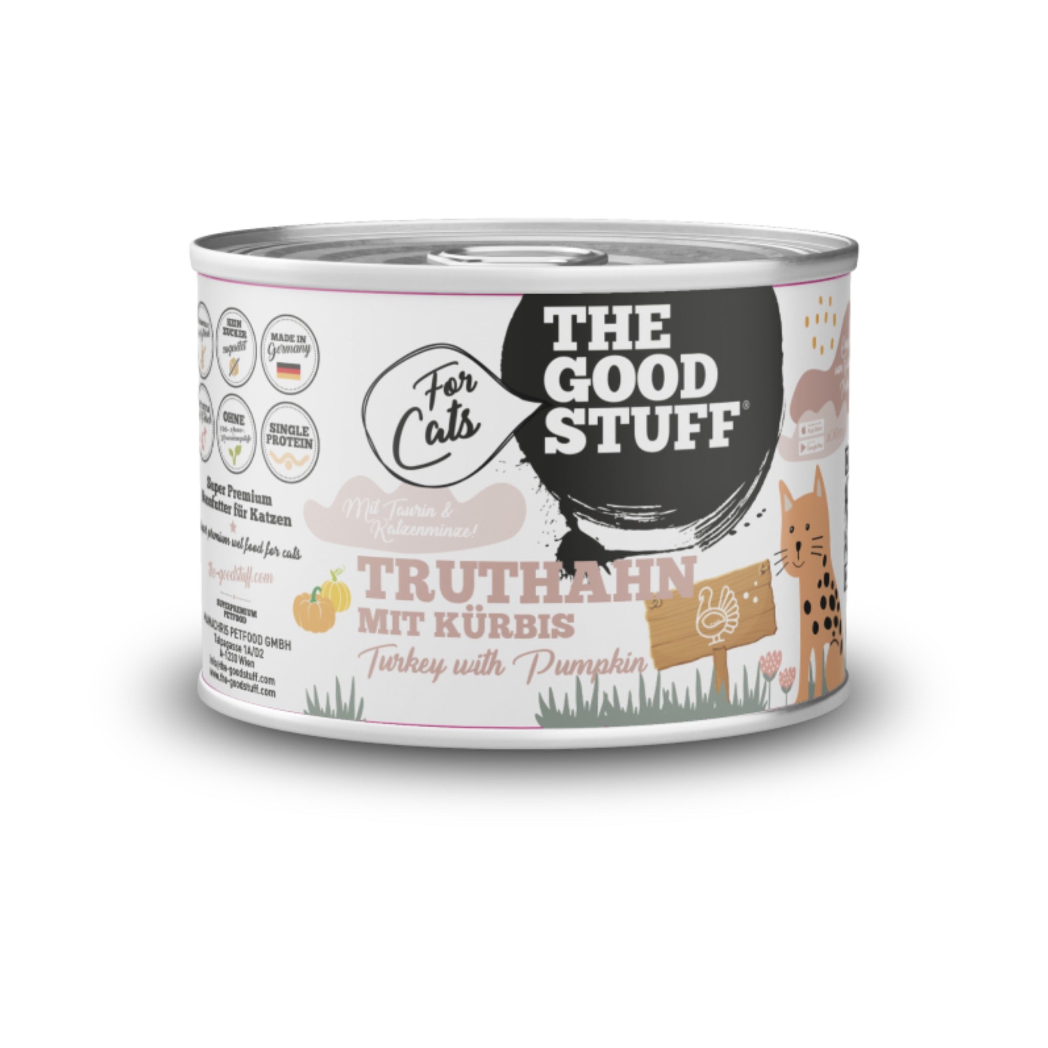 The Goodstuff Truthahn mit Kürbis - Katzen Nassfutter - Woofshack