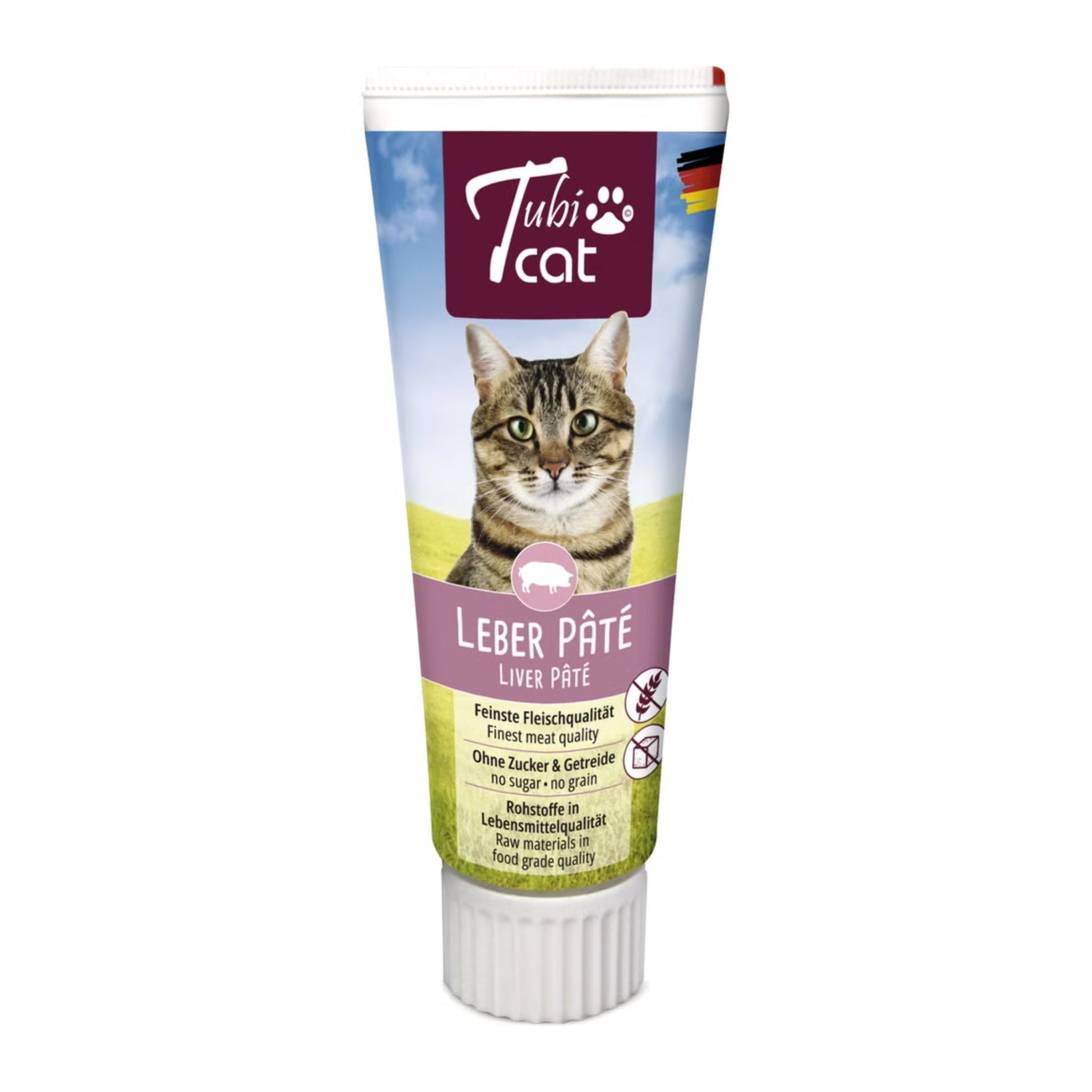 TubiCat Leber Pâté, Katzensnack aus der Tube