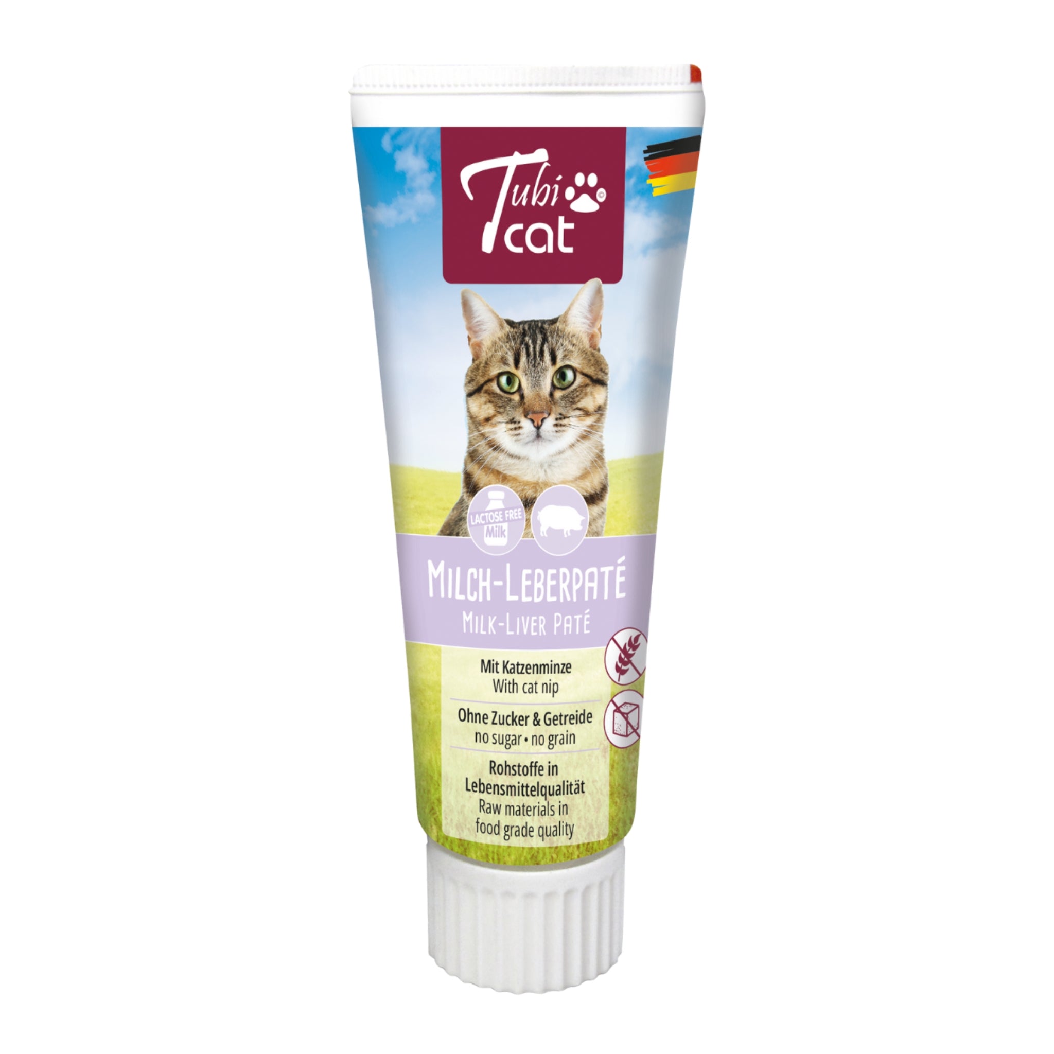 TubiCat Milch-Leberpaté, Katzensnack aus der Tube