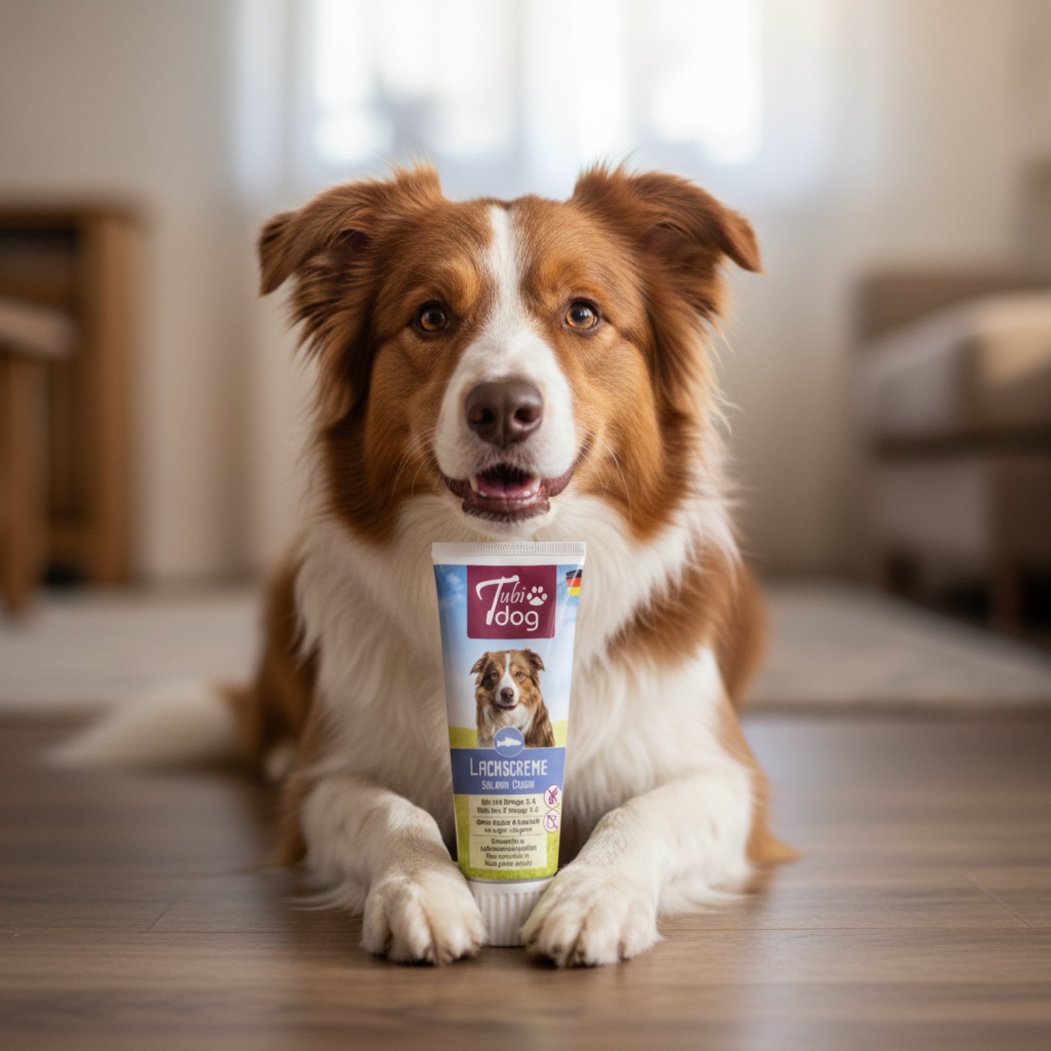 TubiDog Lachscreme – Premium Hundesnack aus 100% Lachs für Training & Belohnung - Woofshack