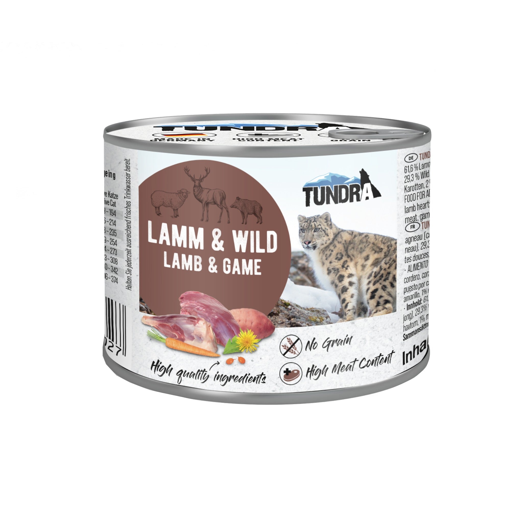 Tundra Cat Adult Lamm & Wild, Katzen Nassfutter - Woofshack