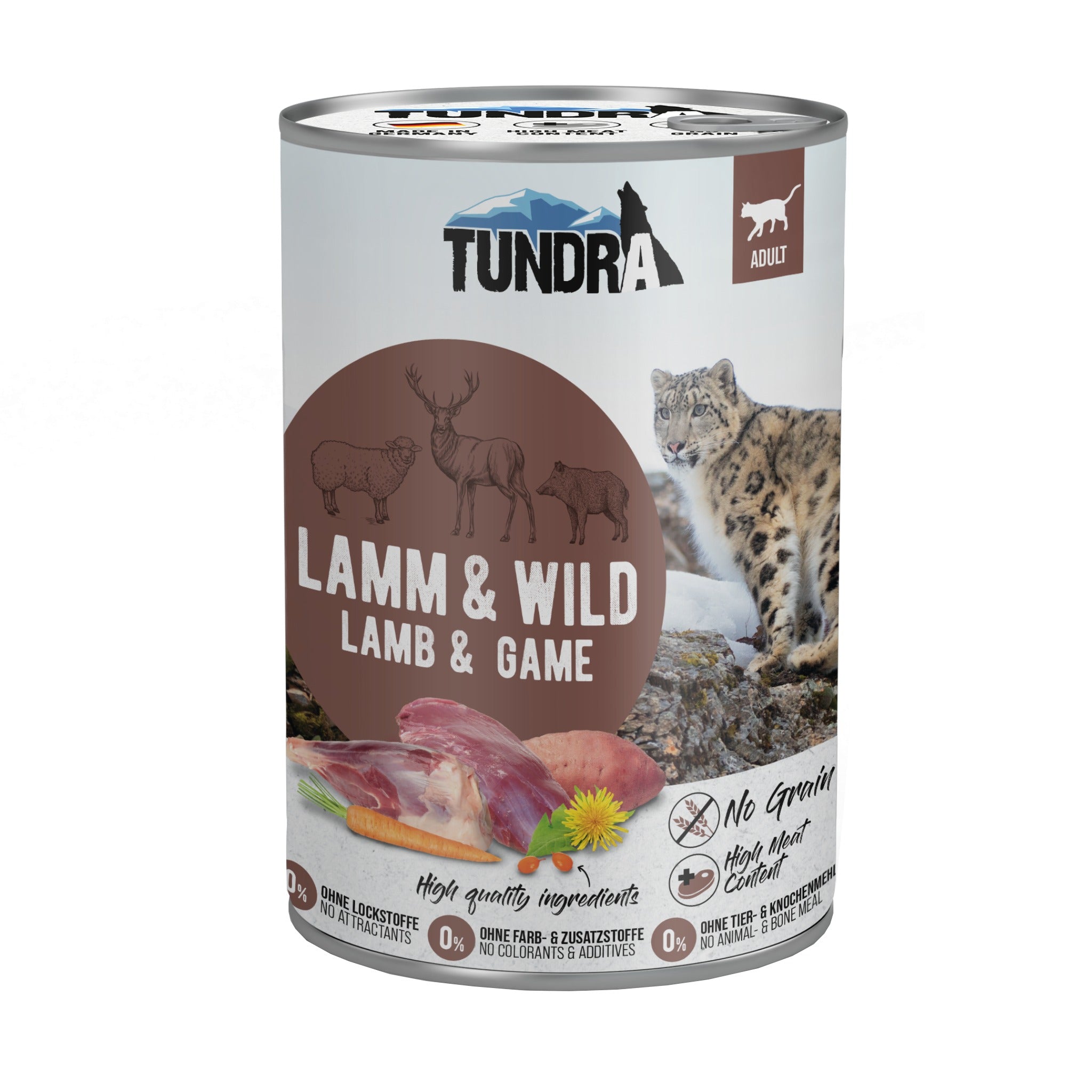 Tundra Cat Adult Lamm & Wild, Katzen Nassfutter - Woofshack