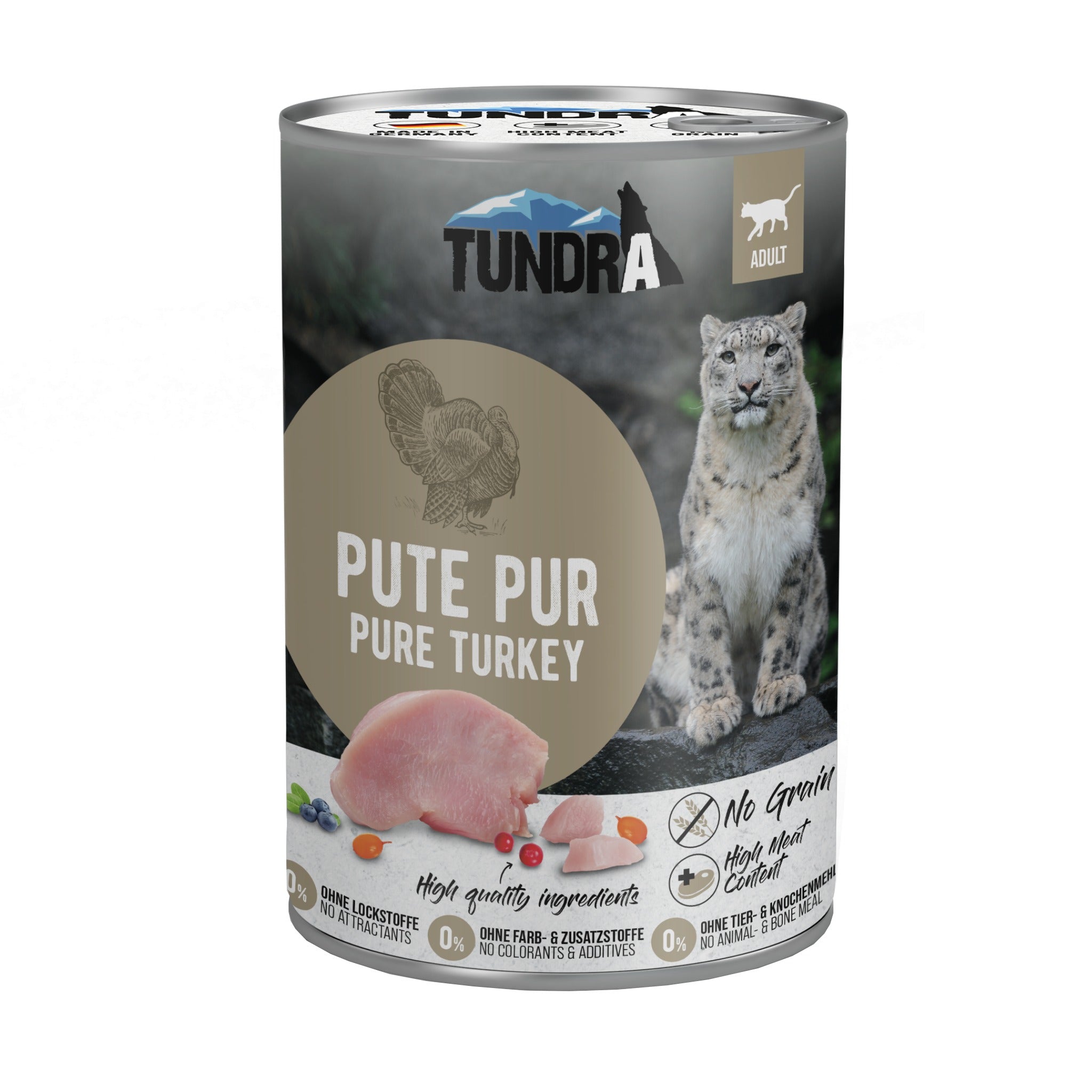 Tundra Cat Adult Pute Pur, Katzen Nassfutter - Woofshack