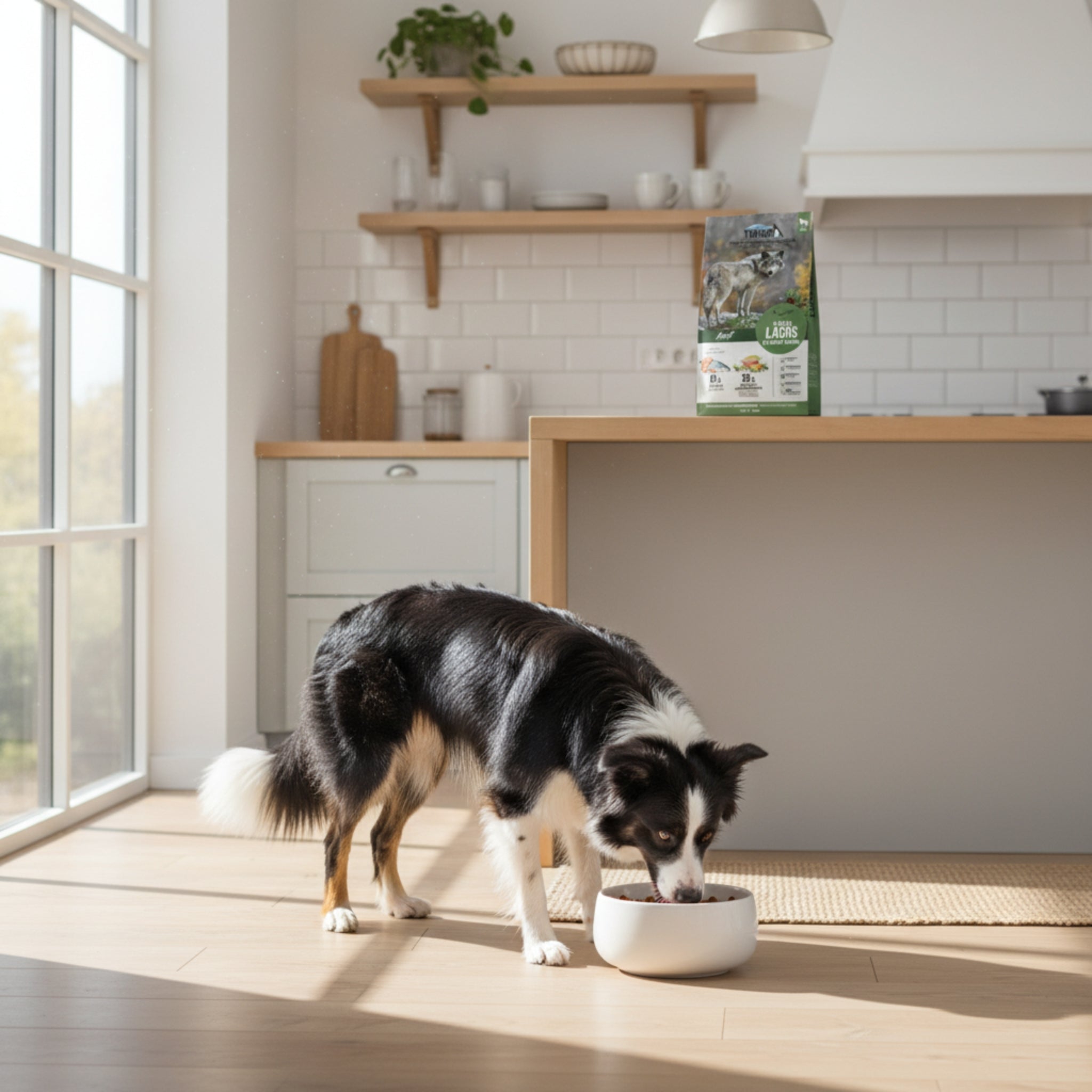 Tundra Dog Adult Atlantik Lachs - Getreidefreies Trockenfutter für gesundes Fell & Vitalität - Woofshack