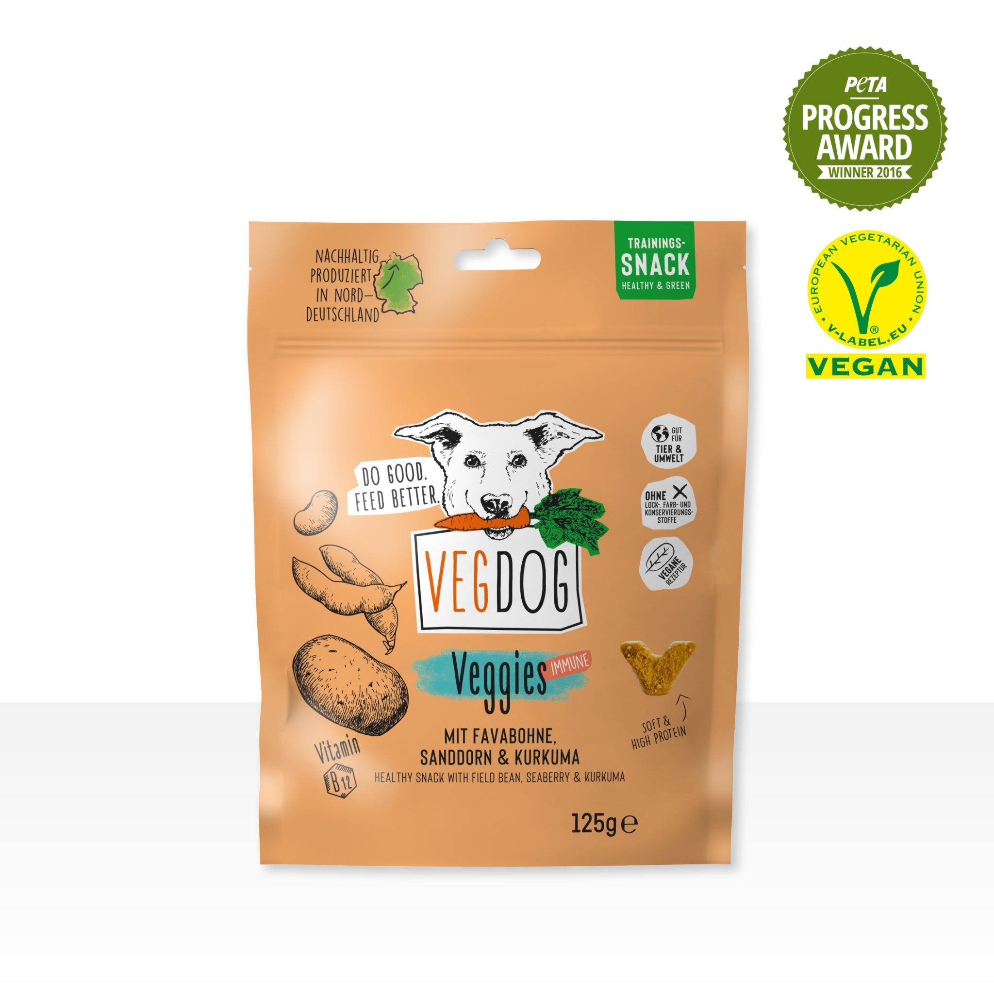 VEGDOG Veggies Immune, Veganer Hundesnack - Woofshack