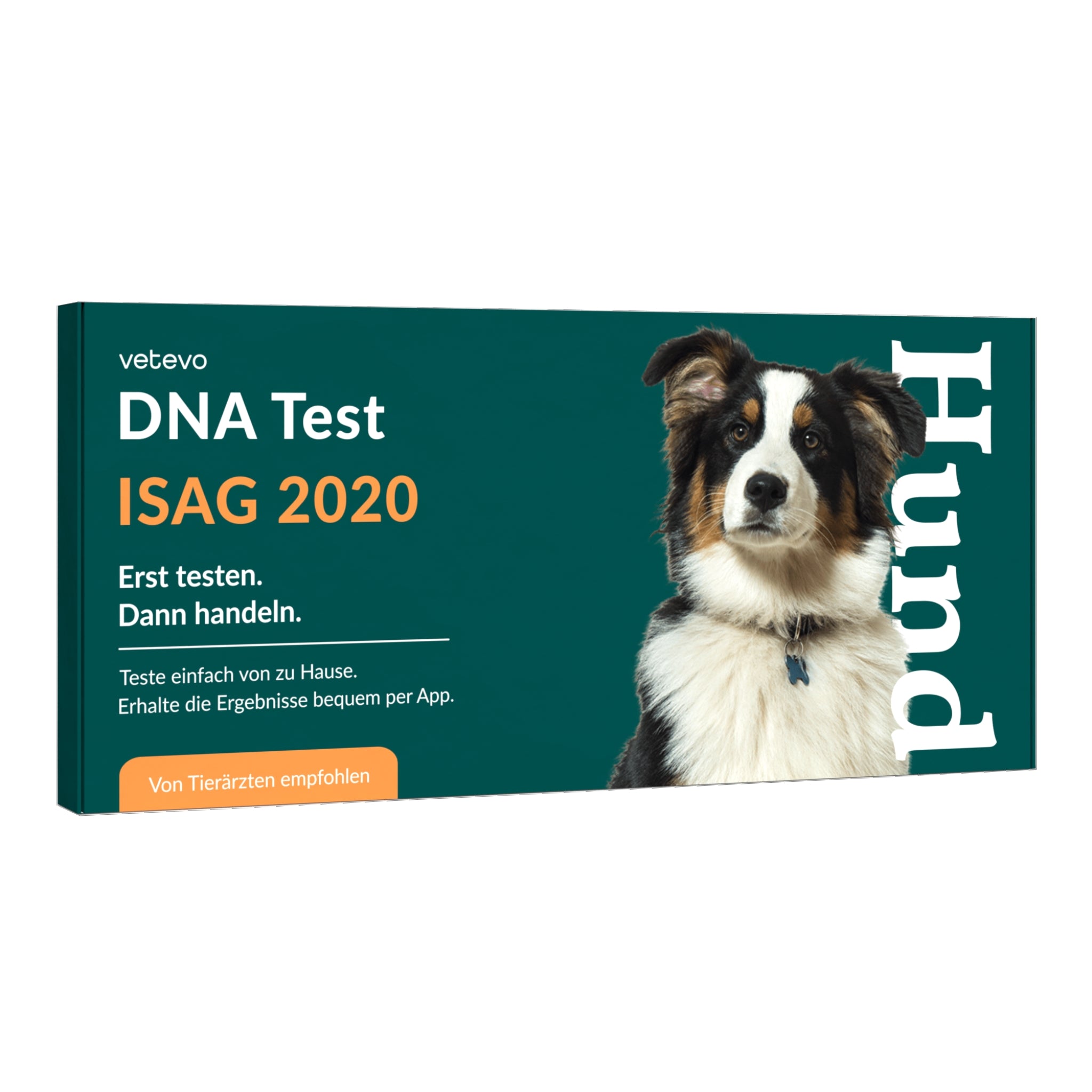 Vetevo DNA-Profil für Hunde – Zertifizierter Abstammungs- & Identitätsnachweis nach ISAG-Standard | Für Zucht & Stammbuchführung