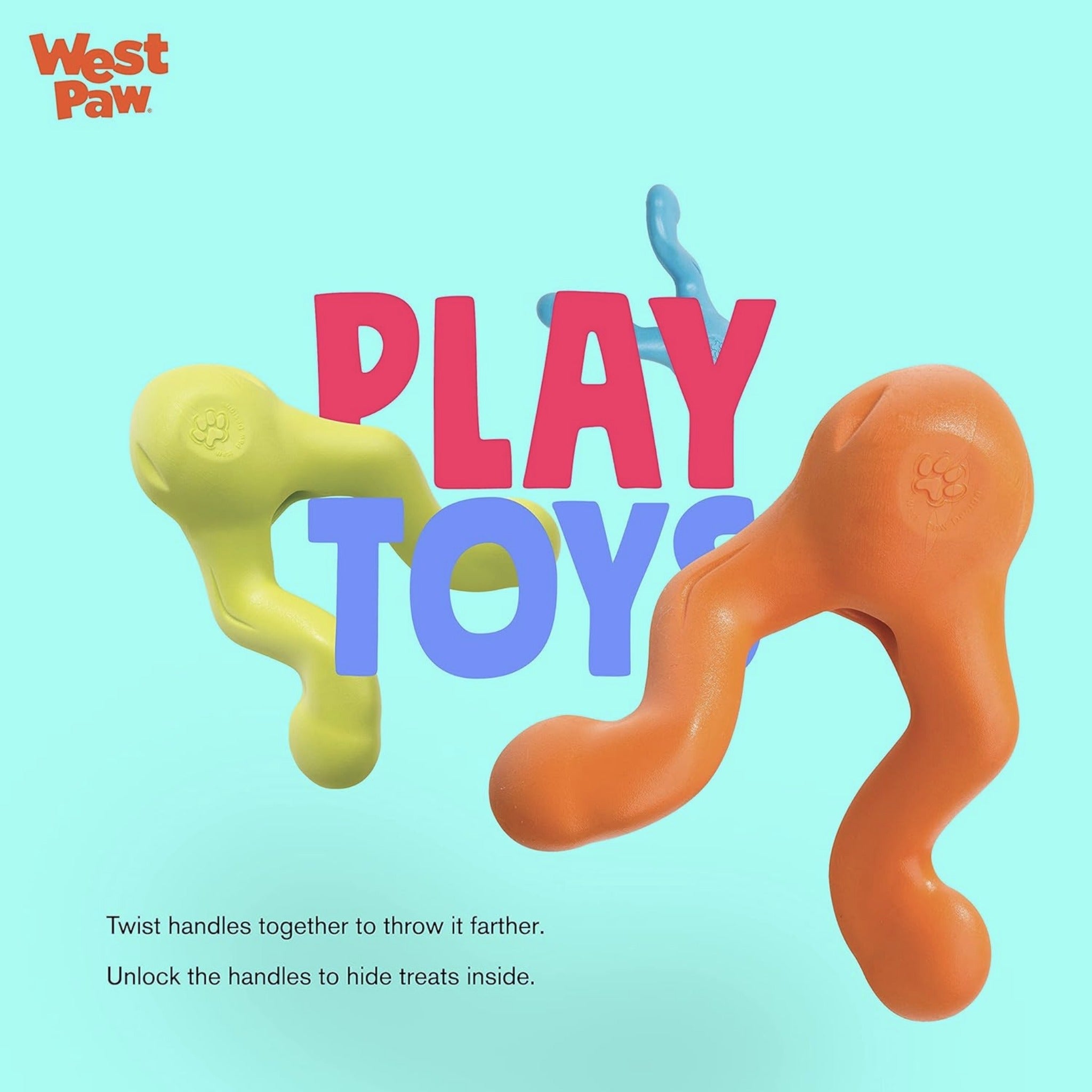 West Paw Zogoflex Tizzi, Hundespielzeug - Woofshack