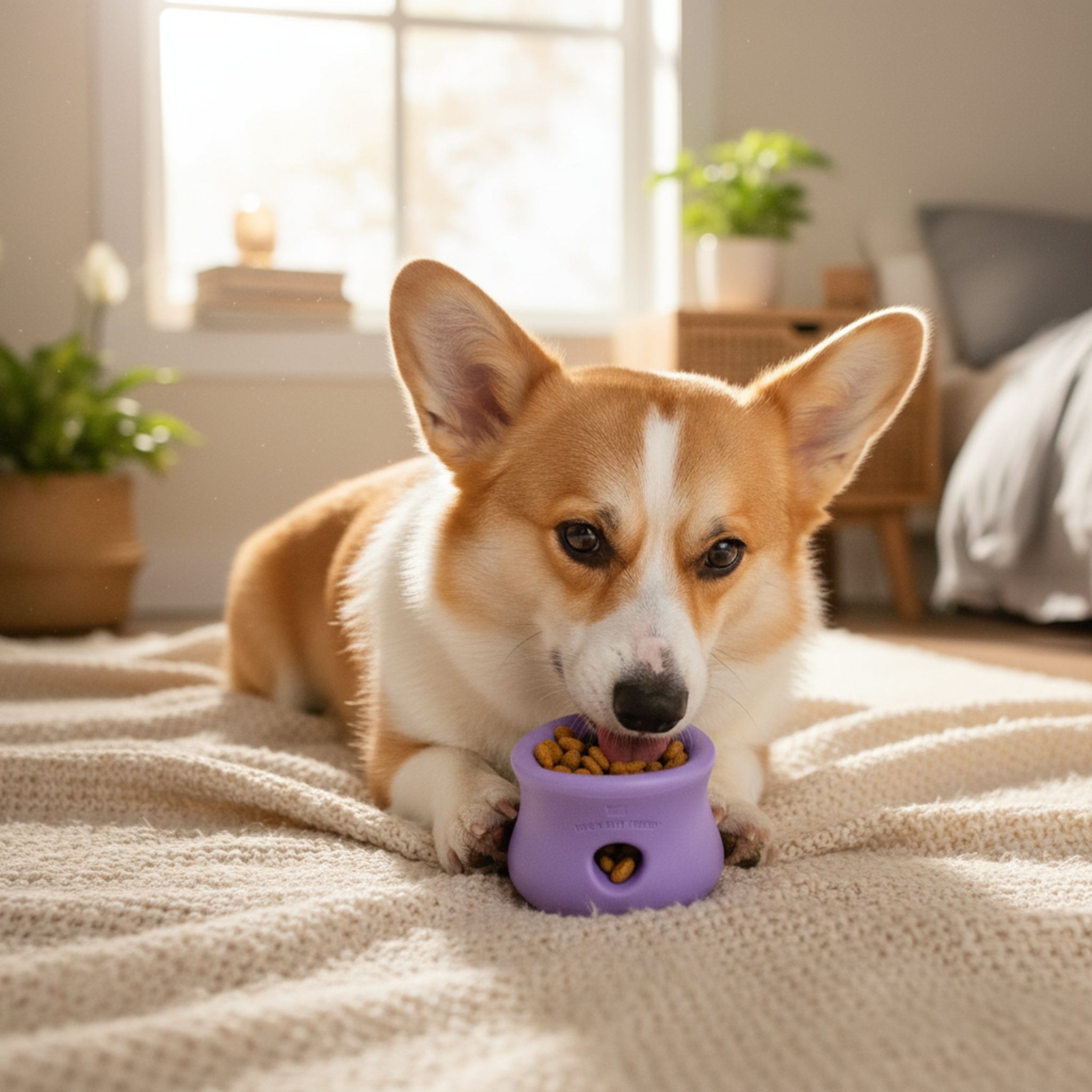 West Paw Toppl Intelligenzspielzeug – Langlebig & Spülmaschinenfest