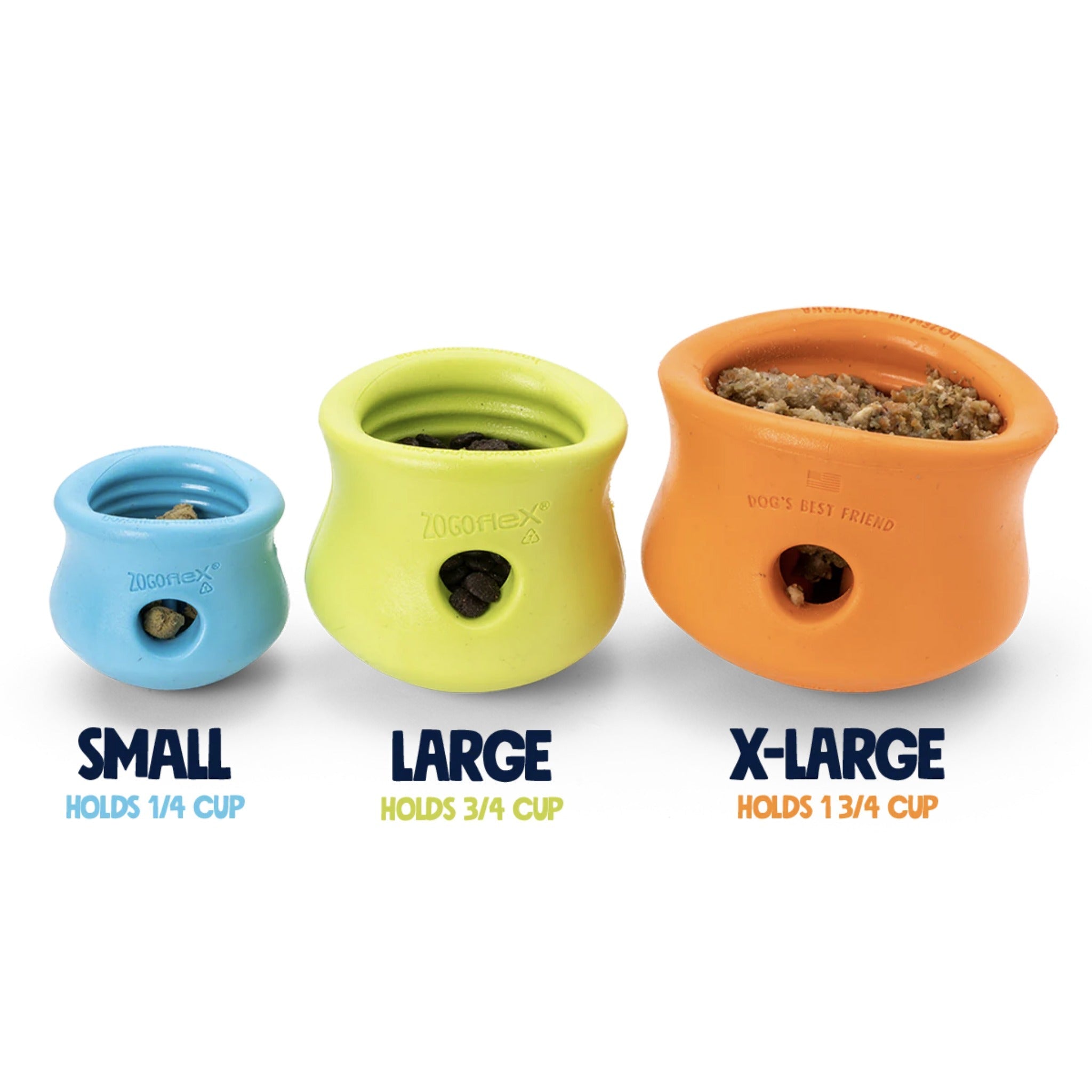 West Paw Zogoflex Toppl, Hundespielzeug - Woofshack