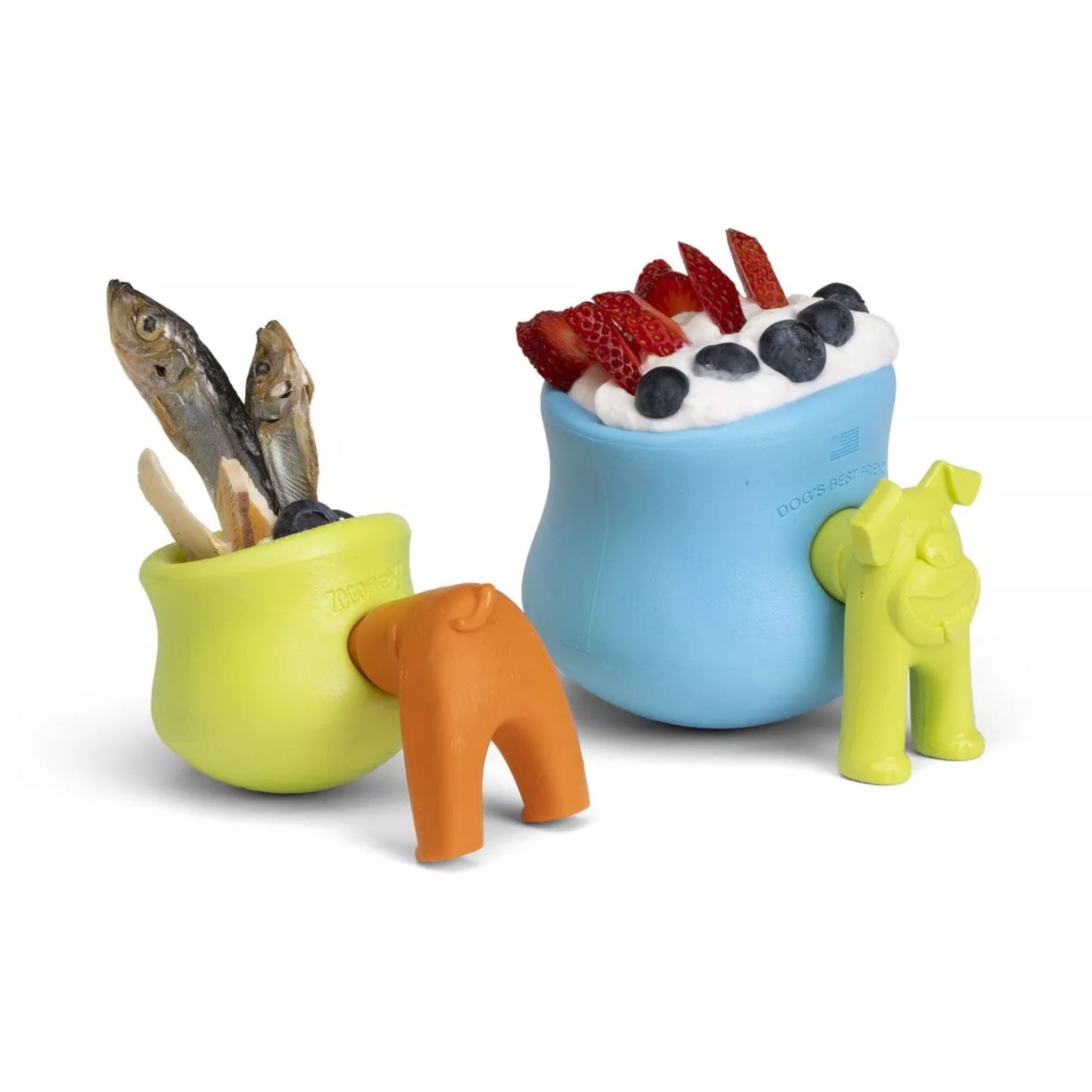 West Paw Toppl Intelligenzspielzeug – Langlebig & Spülmaschinenfest