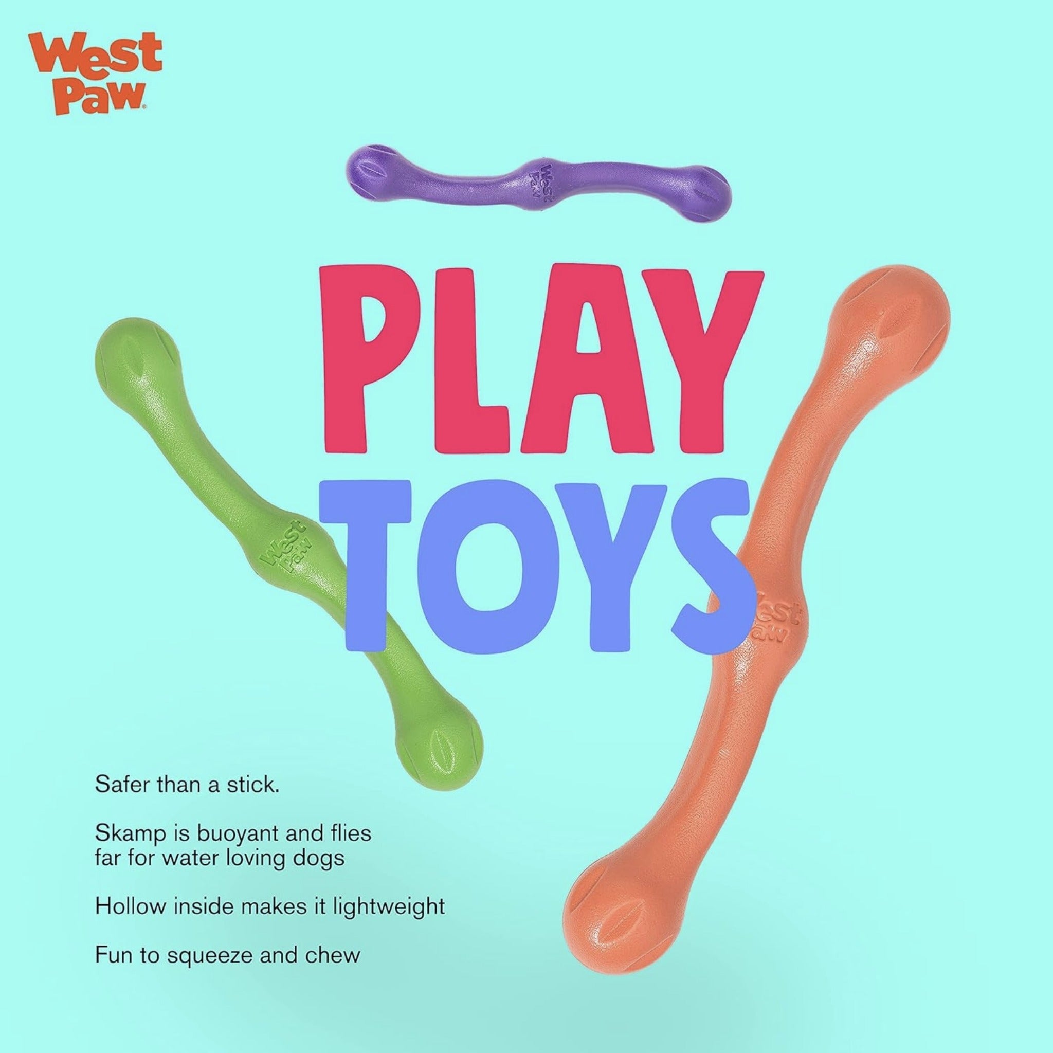 West Paw Zogoflex Zwig, Hundespielzeug - Woofshack