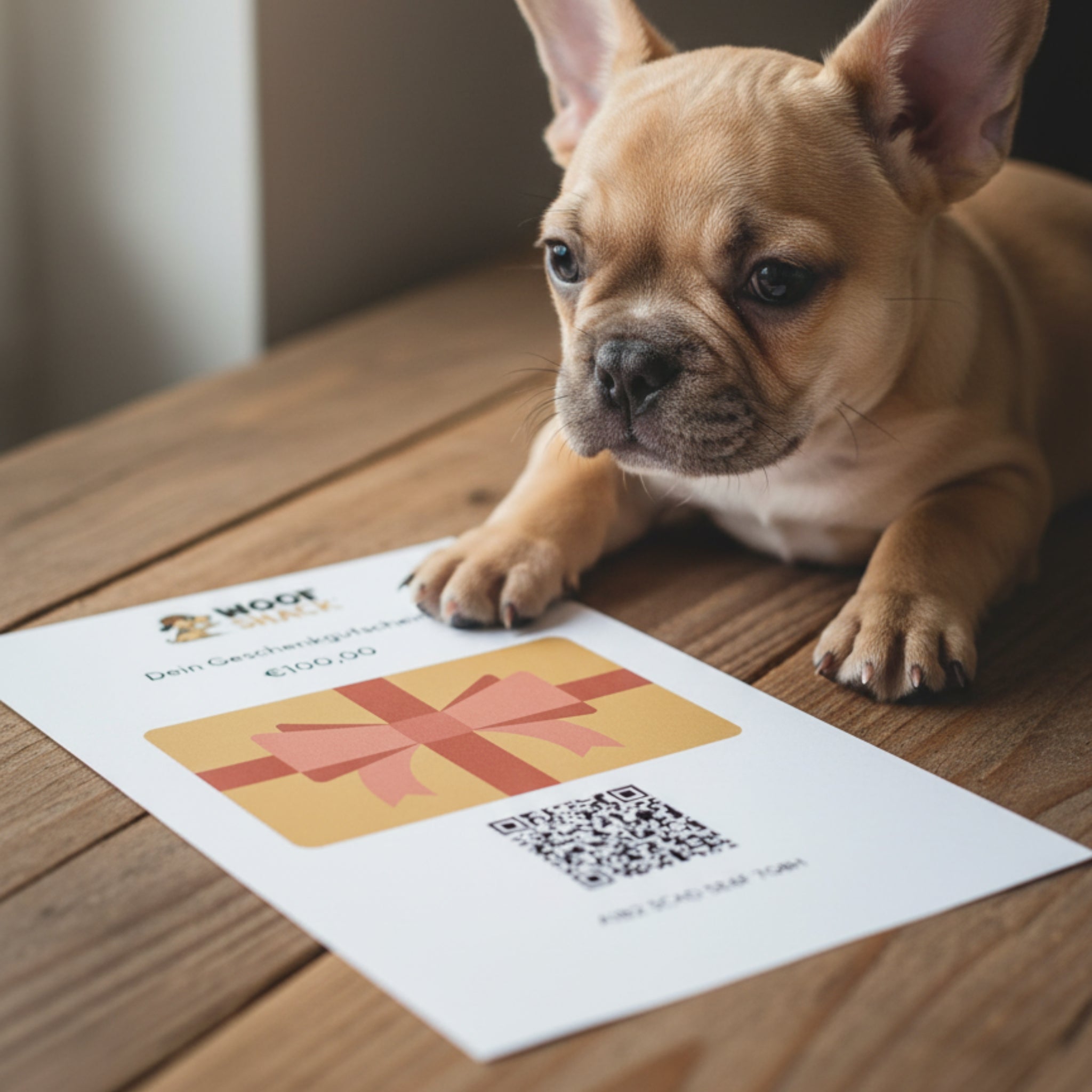 Woofshack Geschenkgutschein – Die perfekte Geschenkidee für Hunde - & Katzenliebhaber - Woofshack