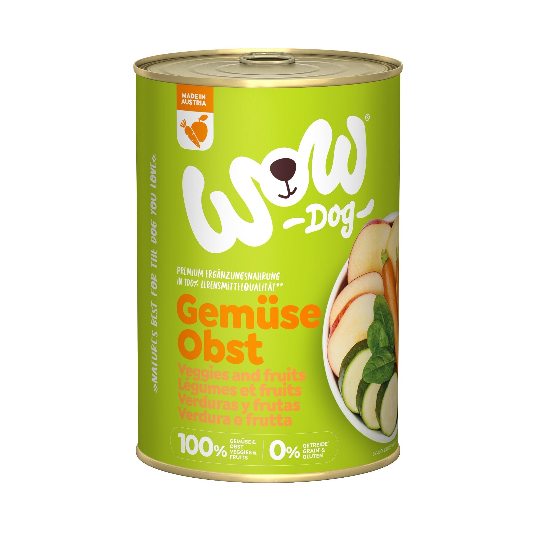 WOW Hundefutter 100% Gemüse & Obst Pur - Woofshack