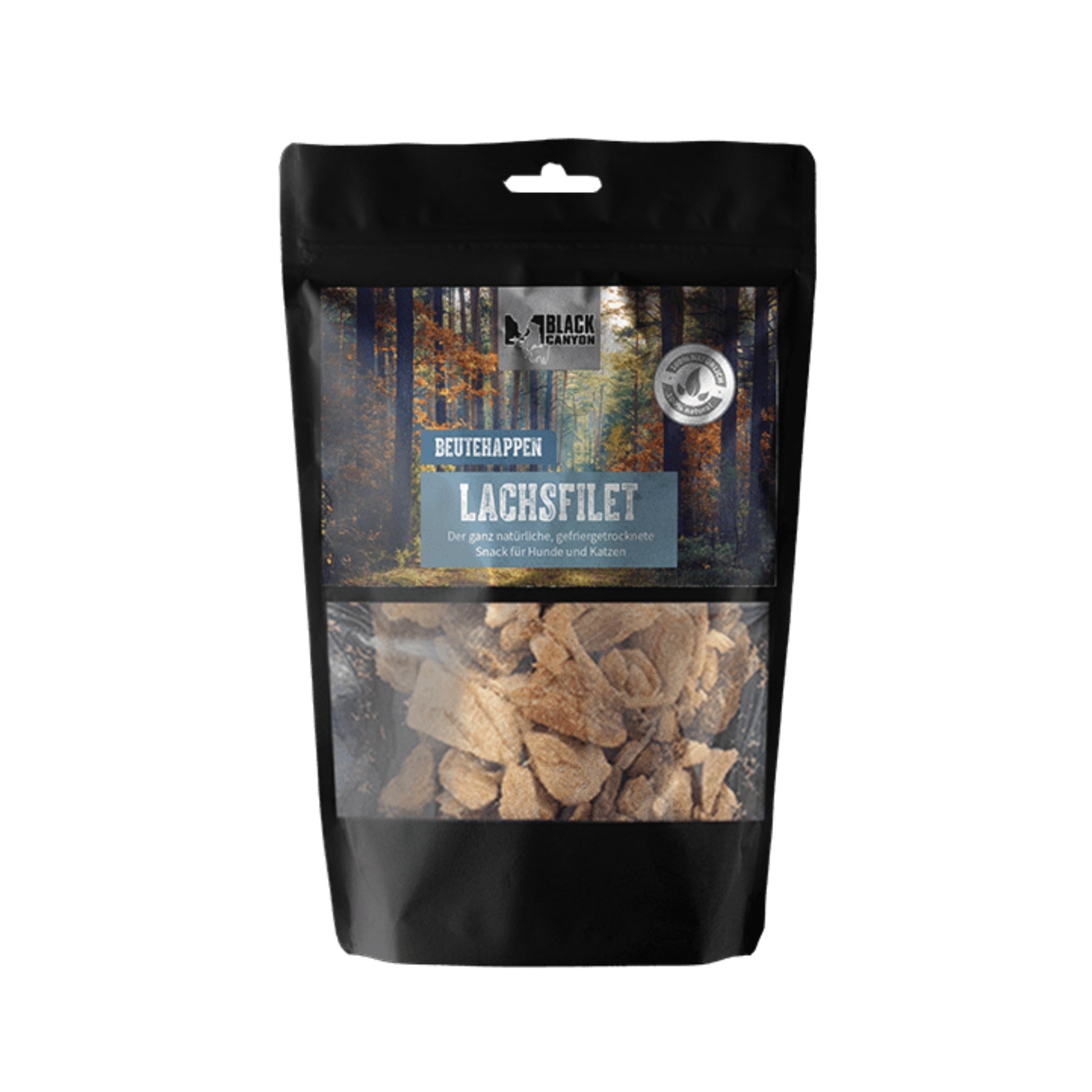 Black Canyon Beutehappen Hundesnack - Lachsfilet - Woofshack