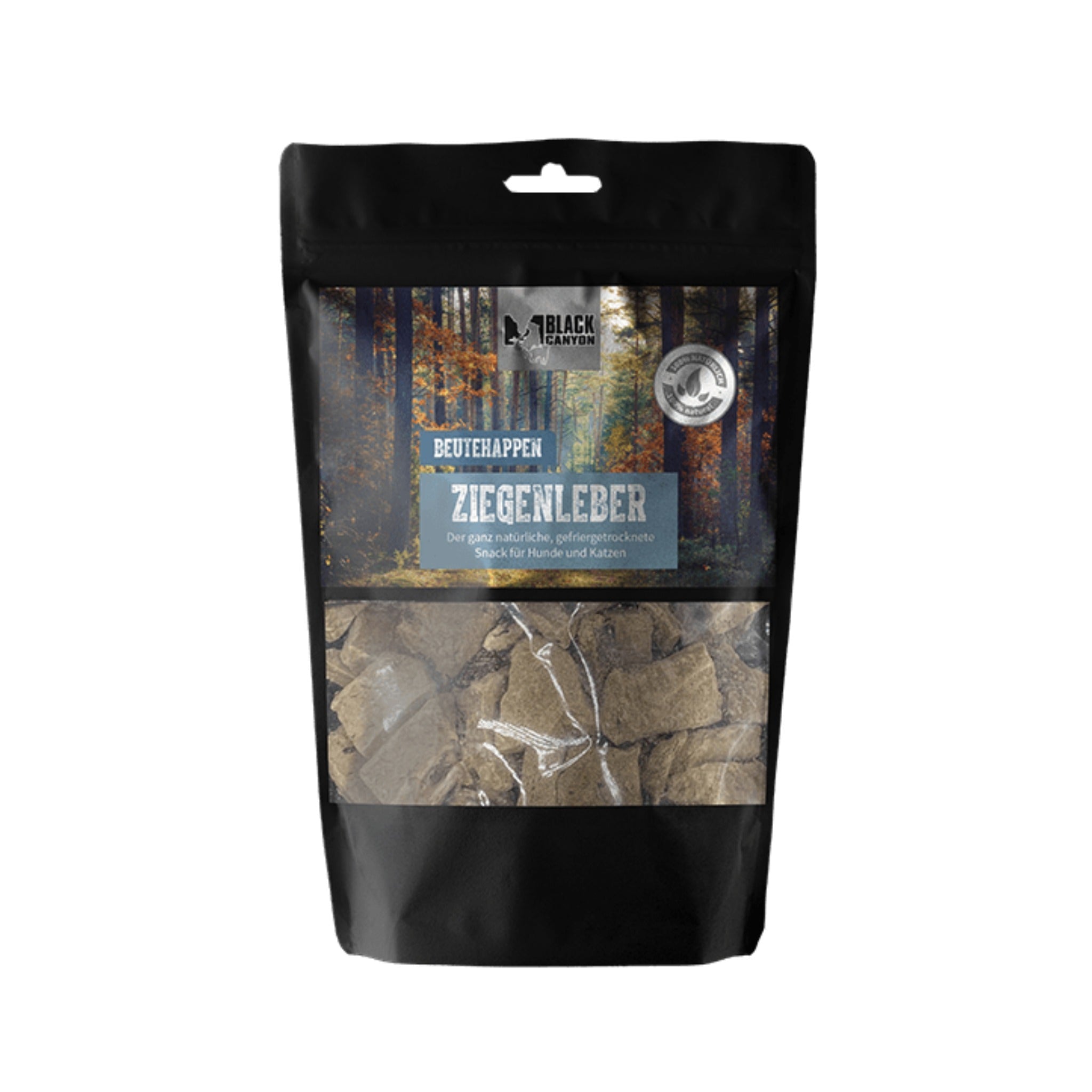 Black Canyon Beutehappen Hundesnack - Ziegenleber - Woofshack