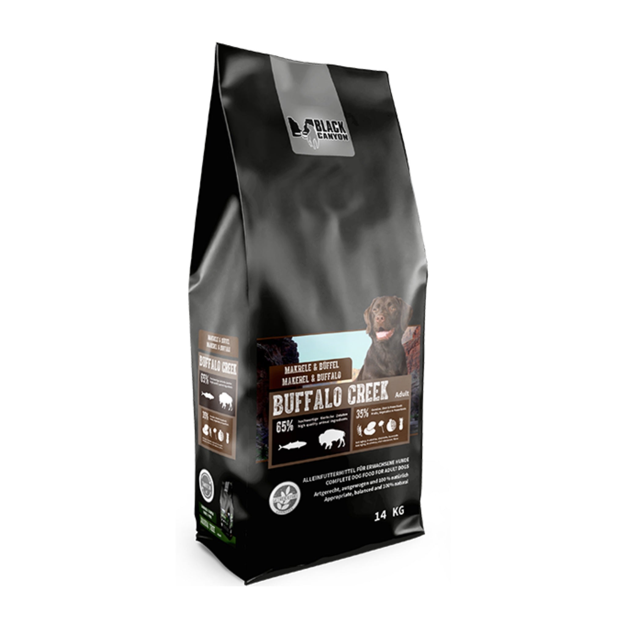 Black Canyon Buffalo Creek - Makrele & Büffel, Hundefutter - Woofshack