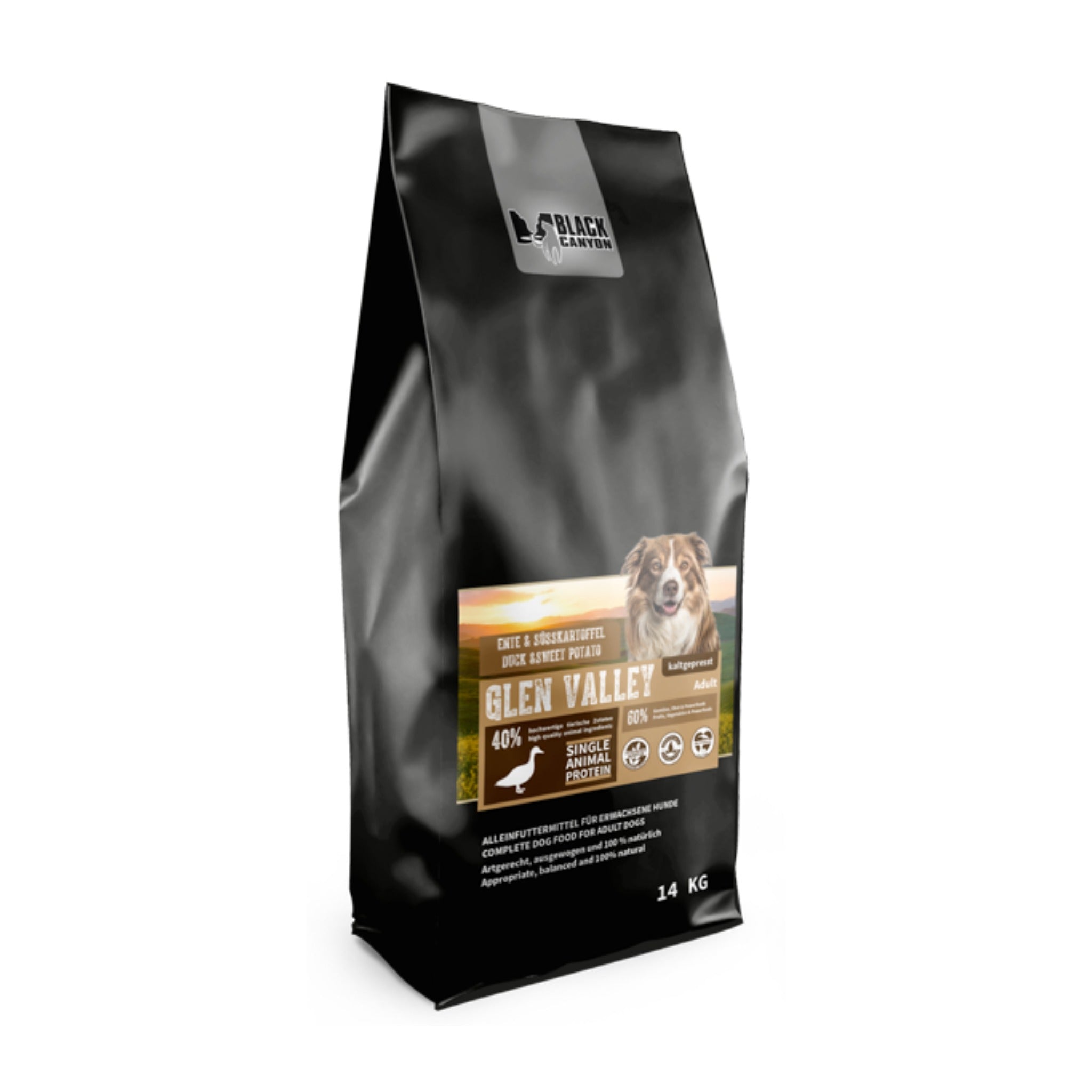 Black Canyon Glen Valley kaltgepresst - Ente & Süßkartoffel - Woofshack