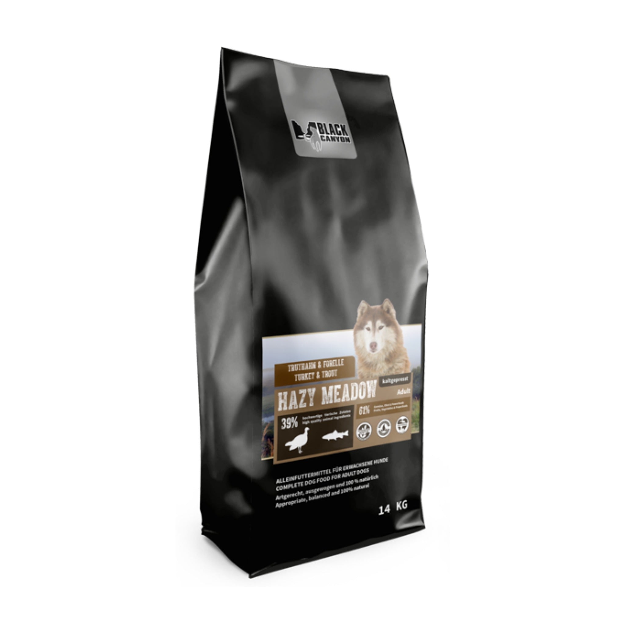 Black Canyon Hazy Meadow kaltgepresst - Truthahn & Forelle - Woofshack