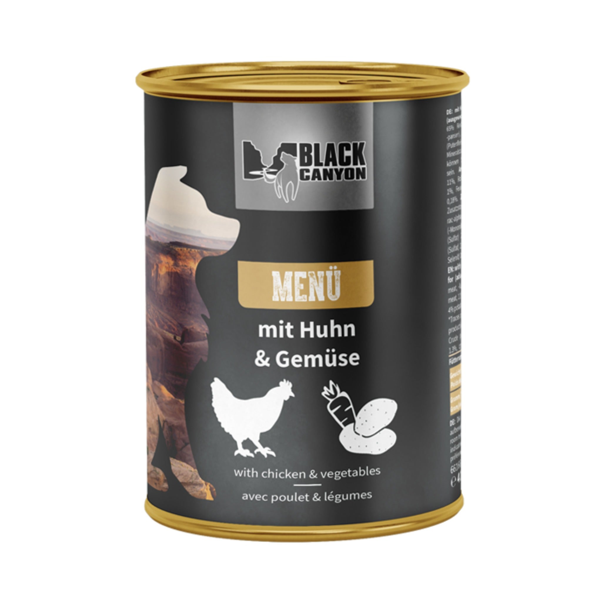 Black Canyon Menü mit Huhn & Gemüse, Hunde Nassfutter - Woofshack