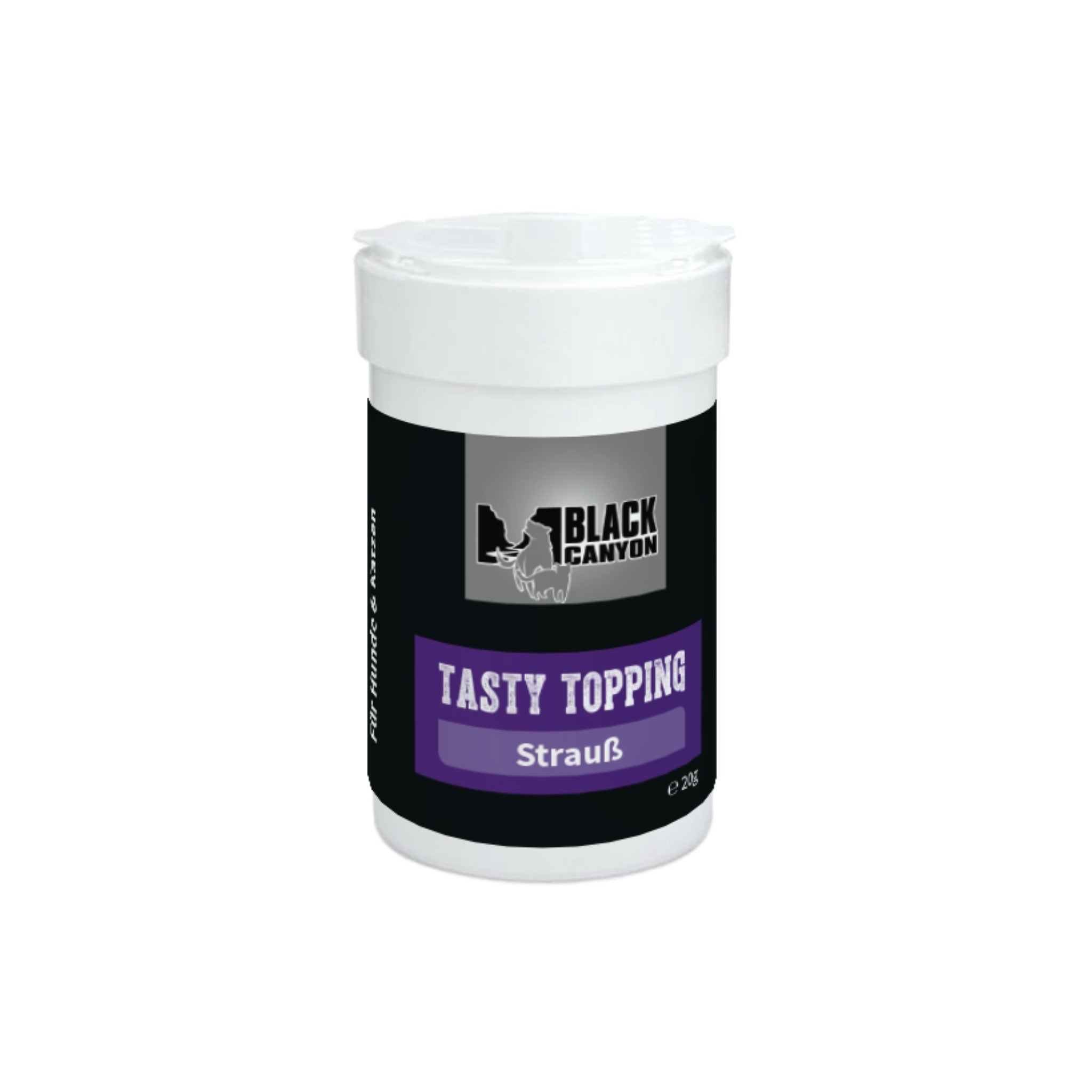 Black Canyon Tasty Hundefutter Topping - Strauß - Woofshack