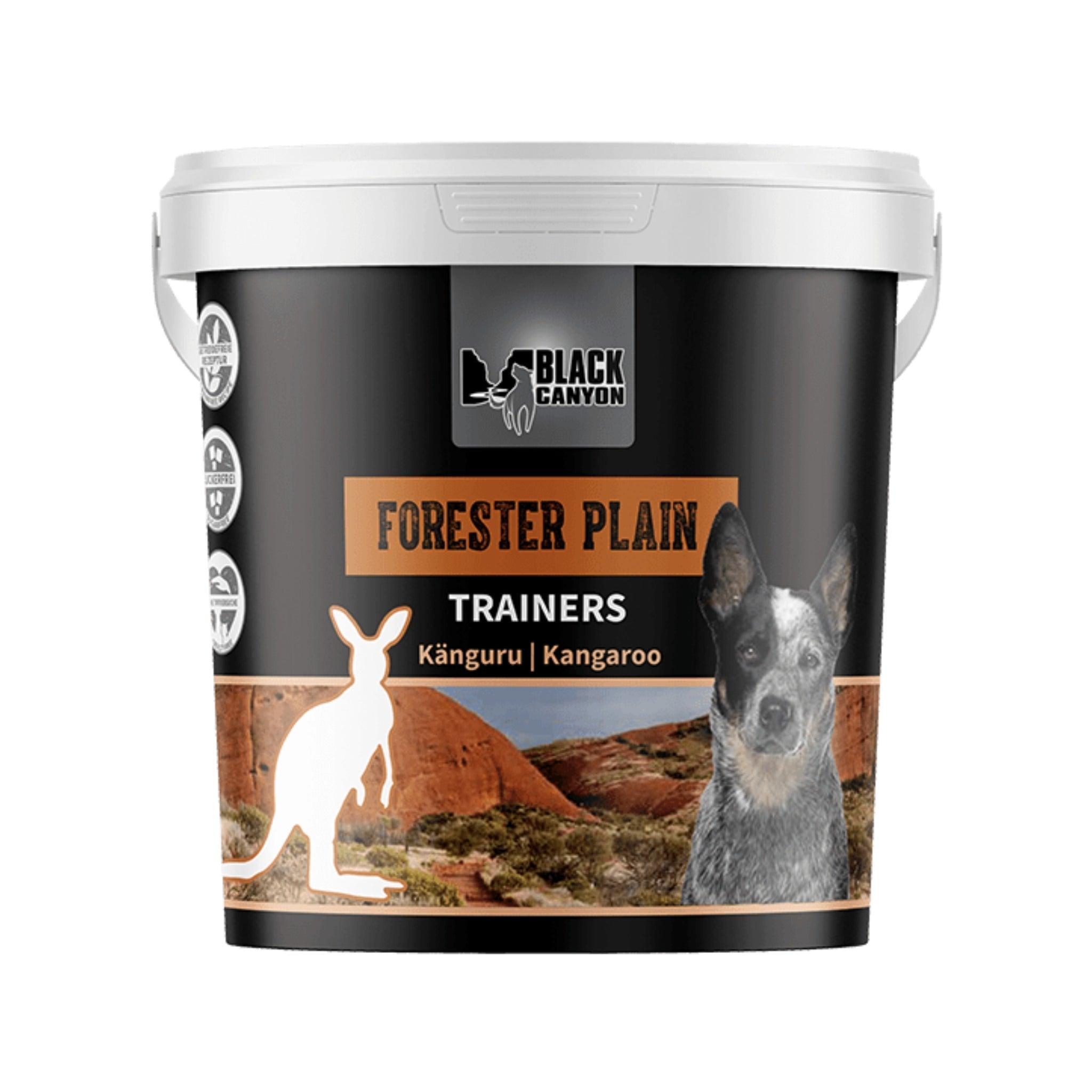 Black Canyon Trainers Forester Plain Hundesnack - Känguru - Woofshack