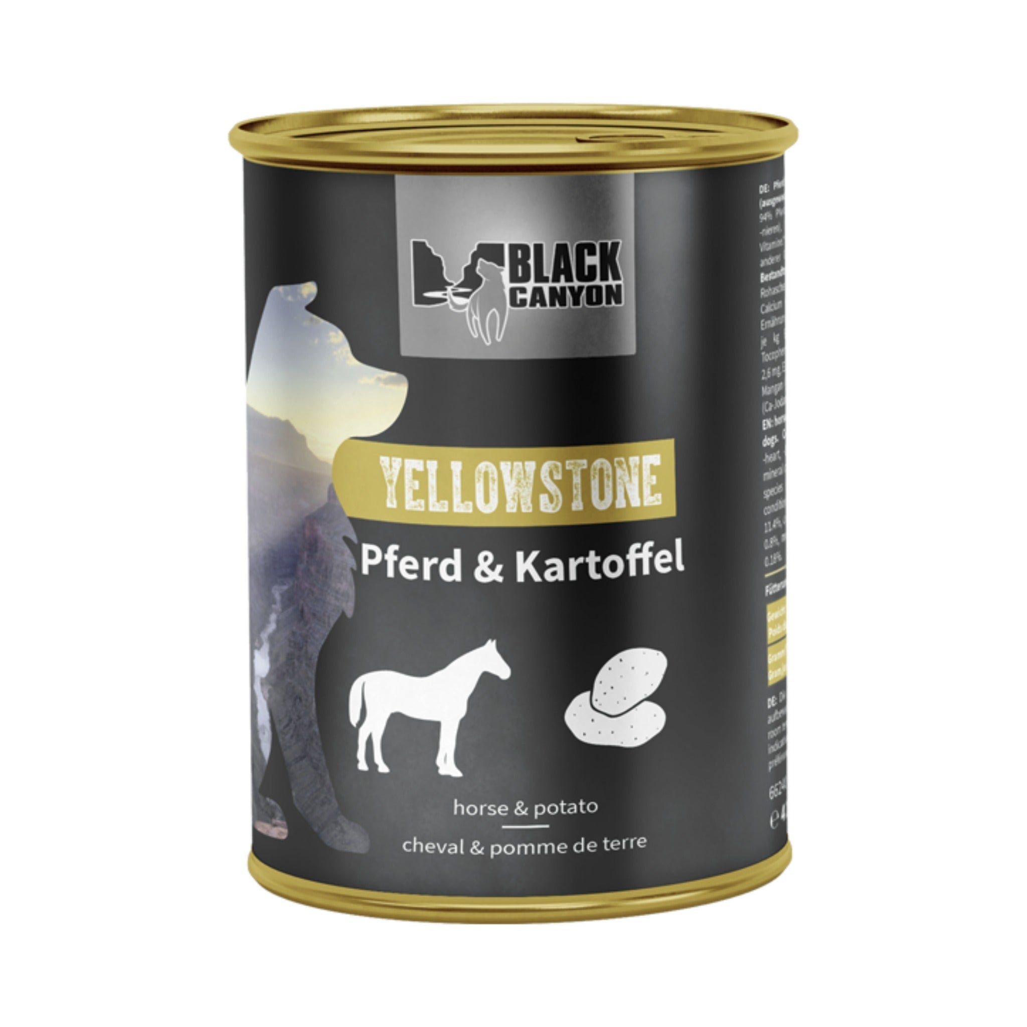 Black Canyon Yellowstone - Pferd & Kartoffel, Nassfutter - Woofshack
