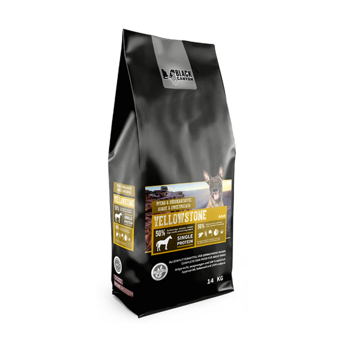 Black Canyon Yellowstone - Singleprotein Pferd & Süßkartoffel - Woofshack