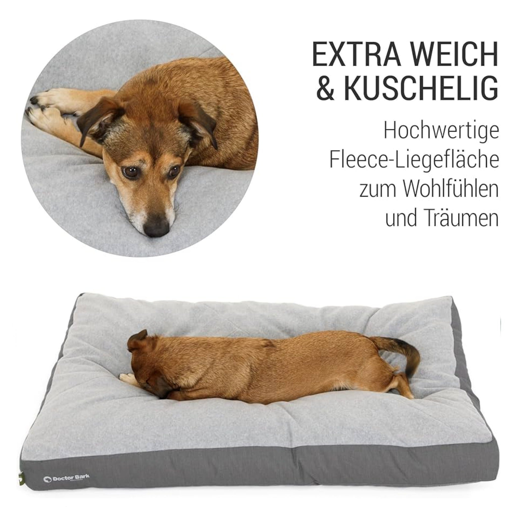 Doctor Bark ergonomisches Lounge-Kissen für Hunde - Woofshack