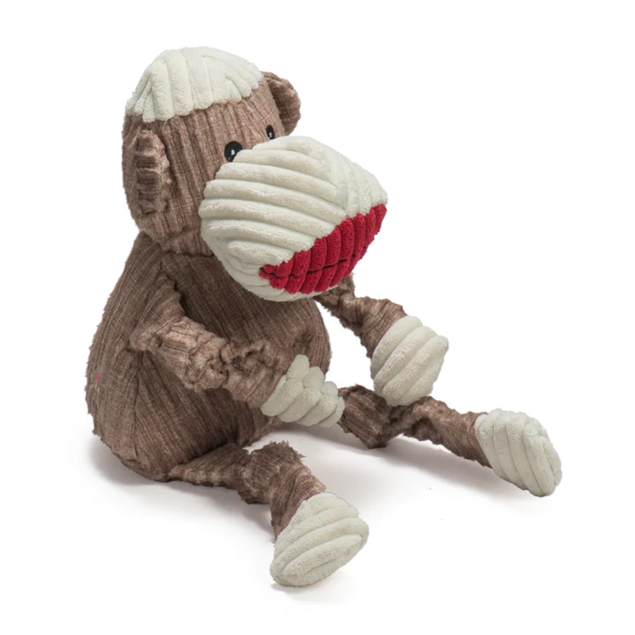 Hugglehounds Stuey Sock Monkey Knottie, Hundespielzeug - Woofshack