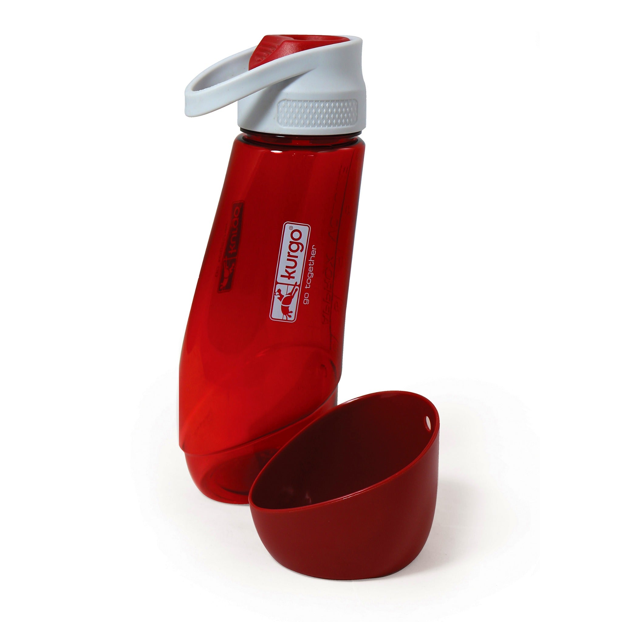 Kurgo Gourd Water Bottle & Bowl, Hundetrinkflasche - Woofshack