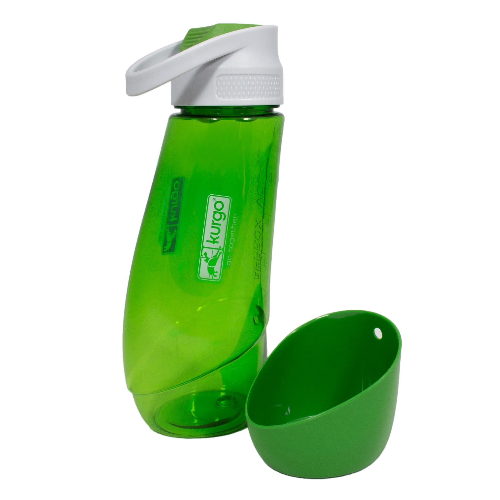 Kurgo Gourd Water Bottle & Bowl, Hundetrinkflasche - Woofshack