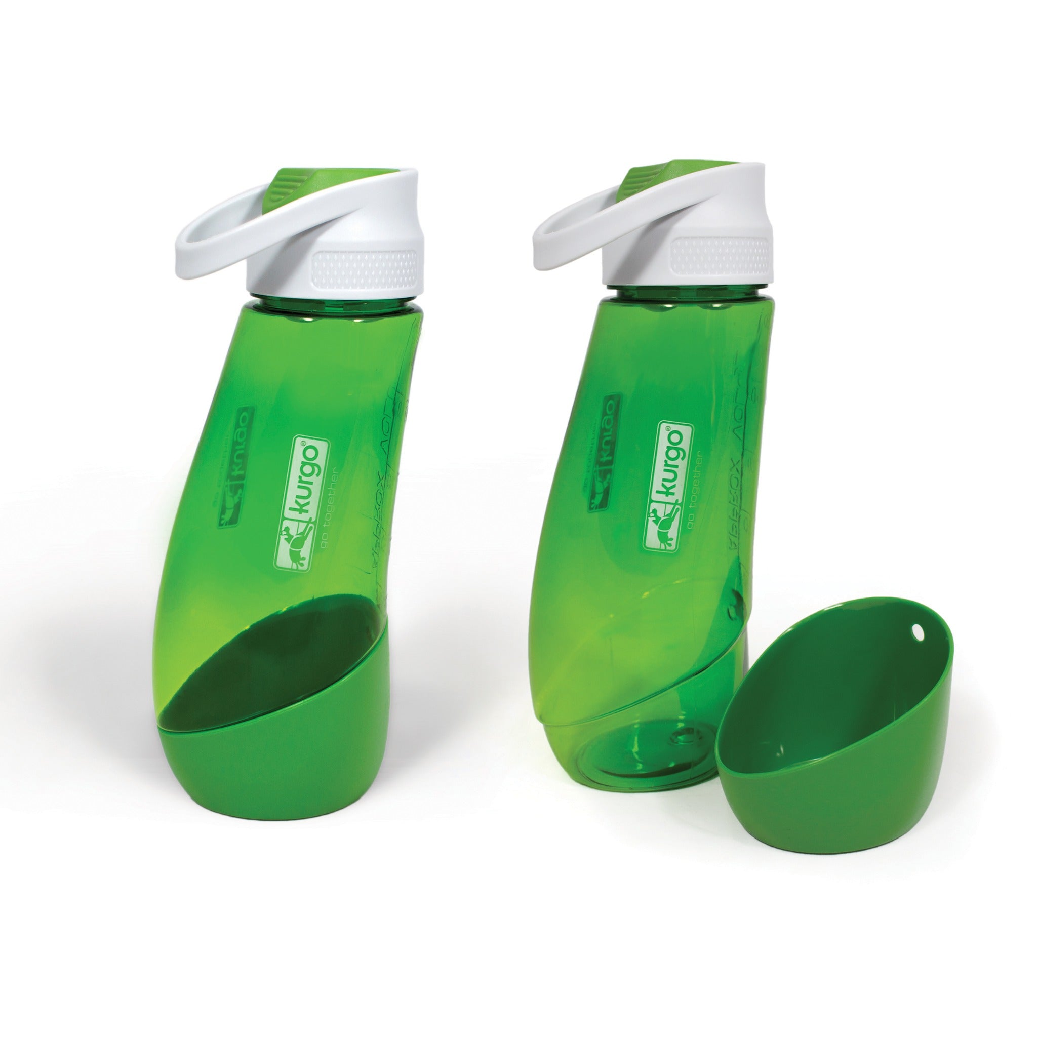 Kurgo Gourd Water Bottle & Bowl, Hundetrinkflasche - Woofshack