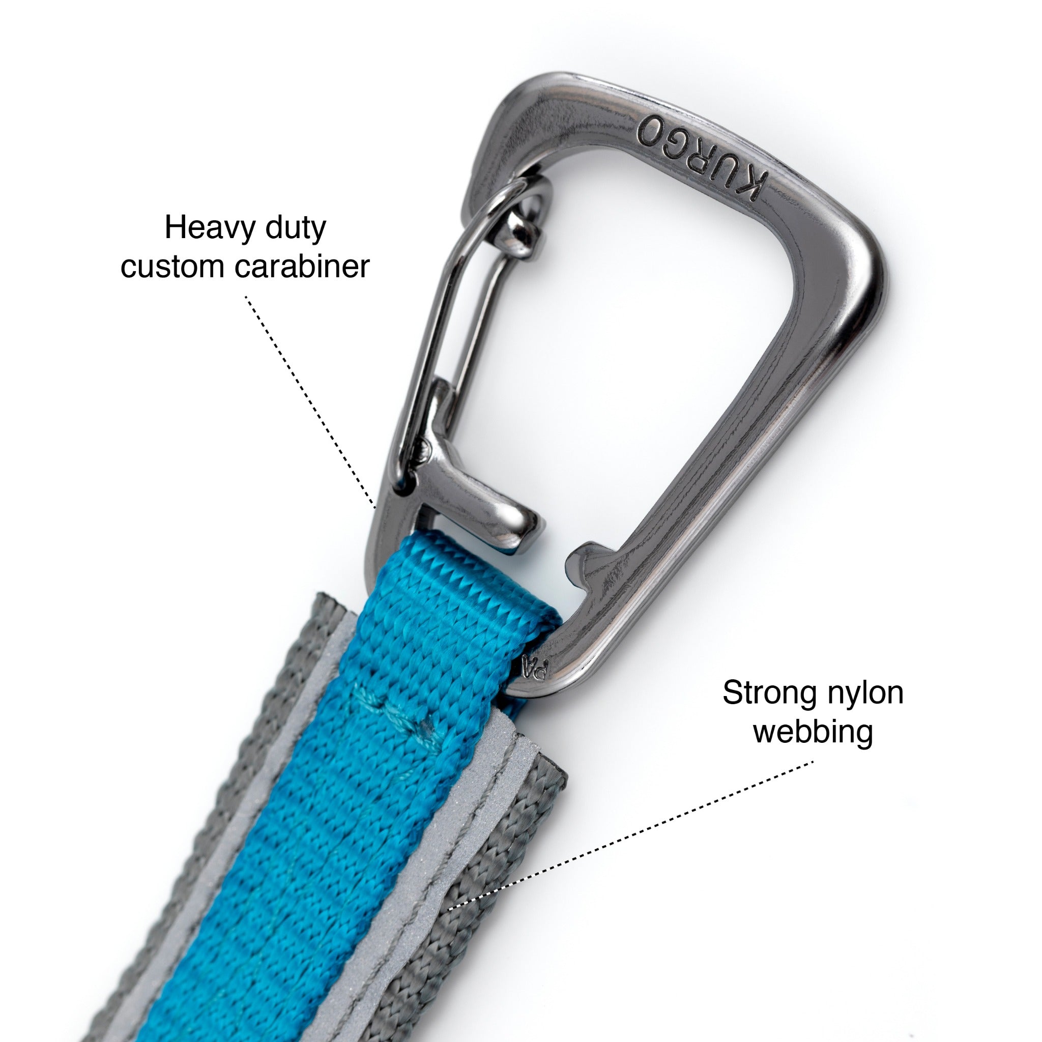 Kurgo Quantum 6-in-1 Dog Leash, Hundeleine - Woofshack
