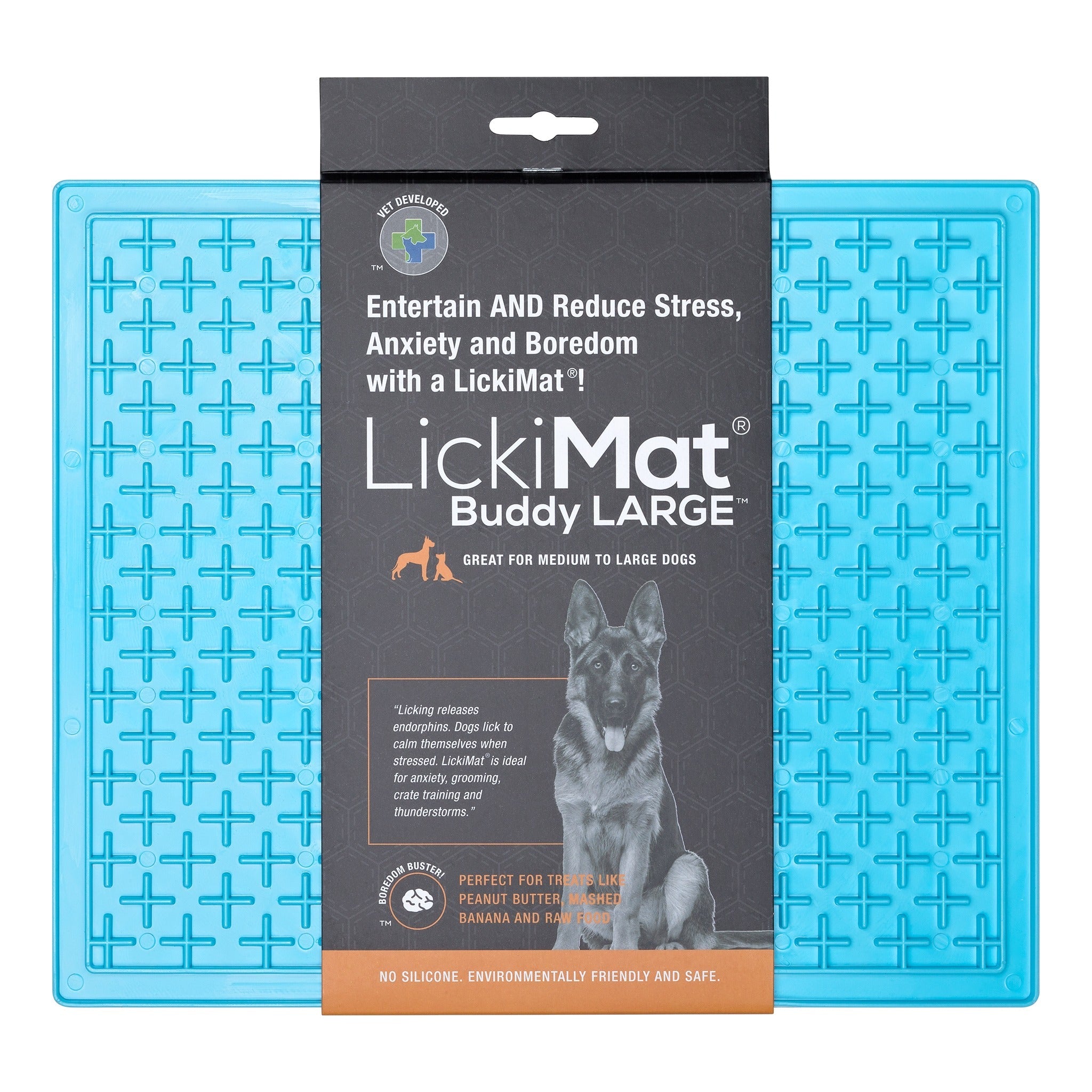 LickiMat Classic Buddy Large, Schleckmatte für Hunde - Woofshack