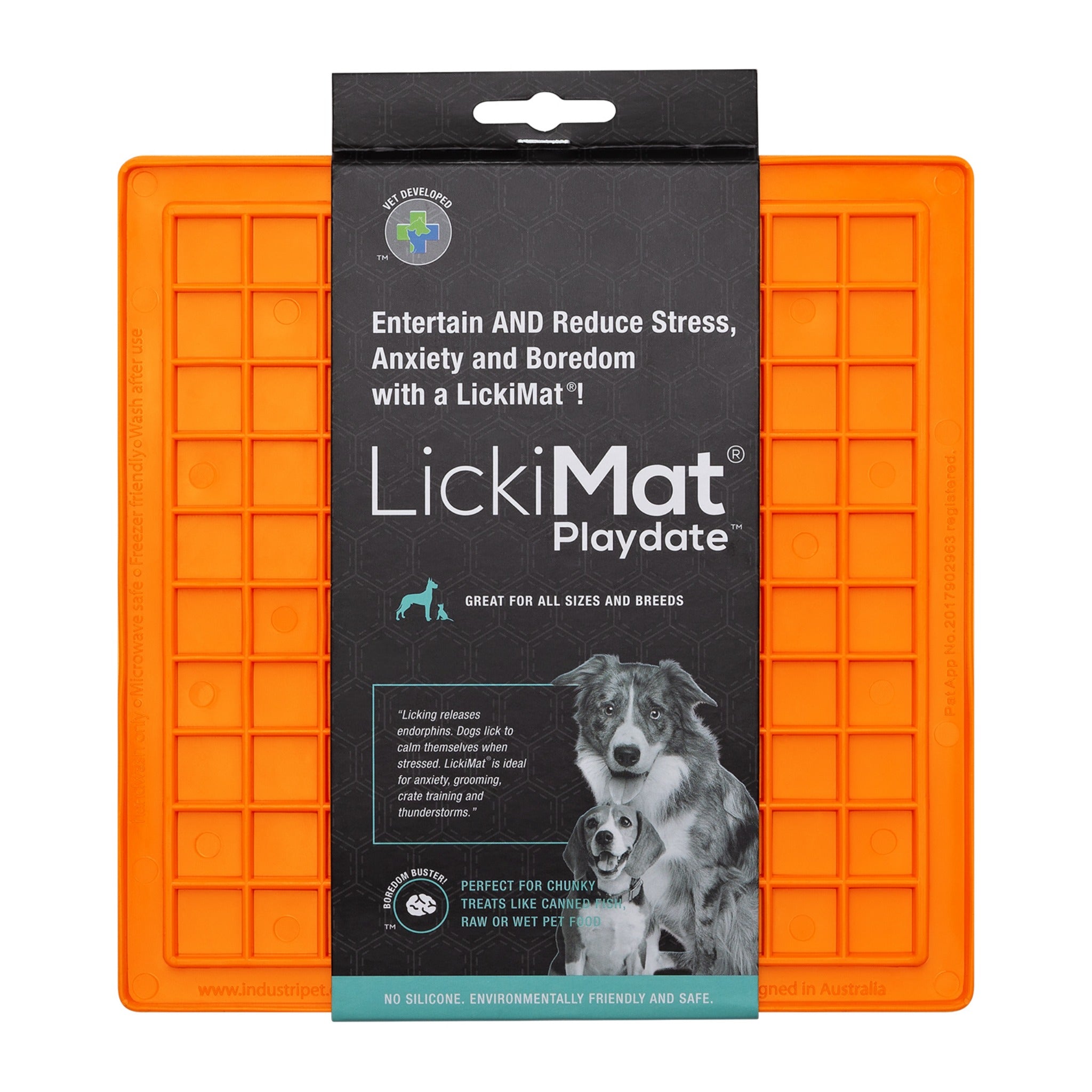 LickiMat Classic Playdate, Schleckmatte für Hunde - Woofshack