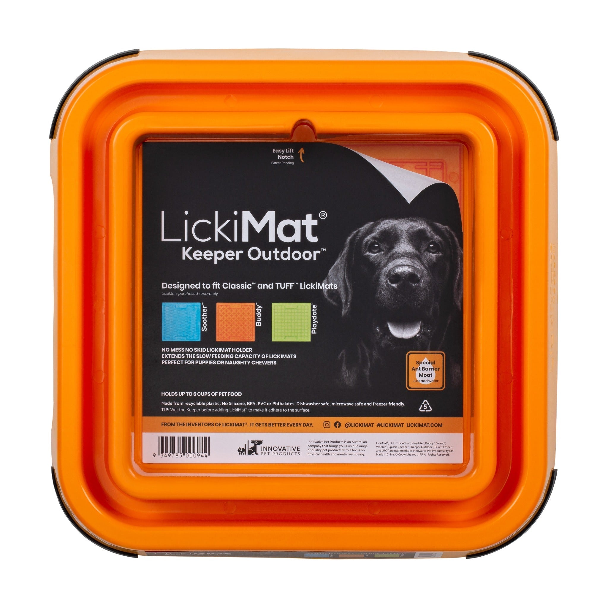 LickiMat Outdoor Keeper, Halter für Hunde-Schleckmatten - Woofshack