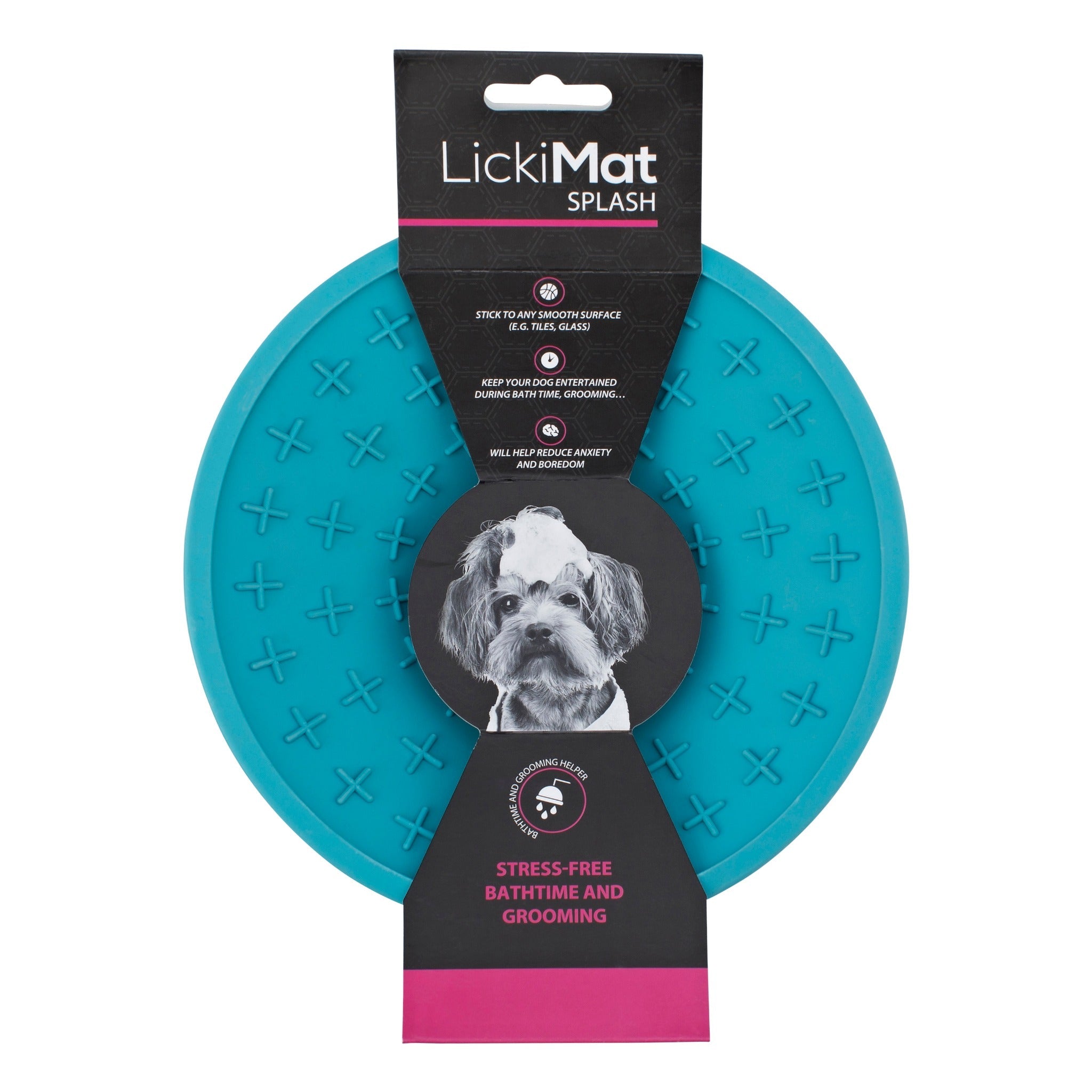 LickiMat Splash, Schleckmatte mit Saugnapf - Woofshack