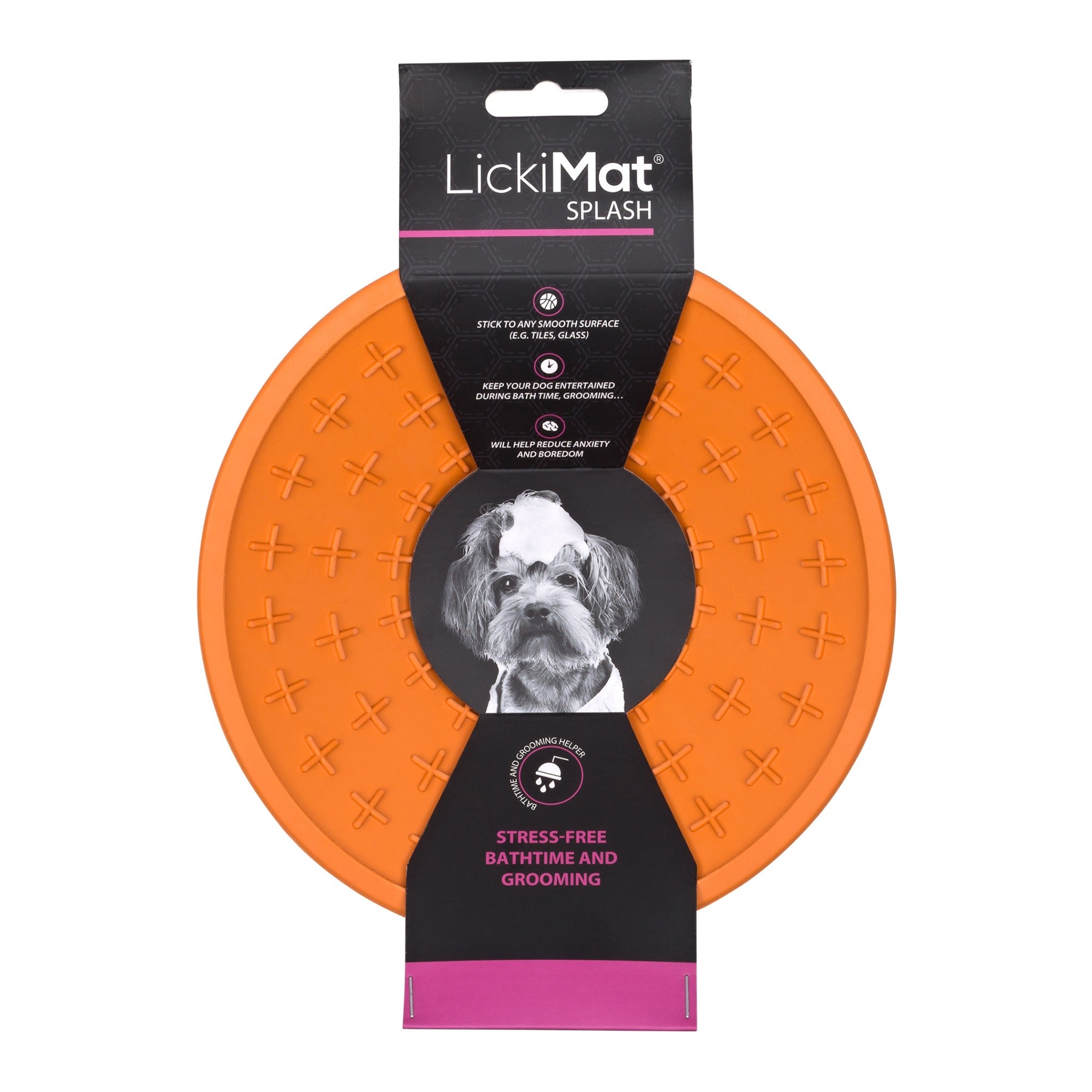 LickiMat Splash, Schleckmatte mit Saugnapf - Woofshack
