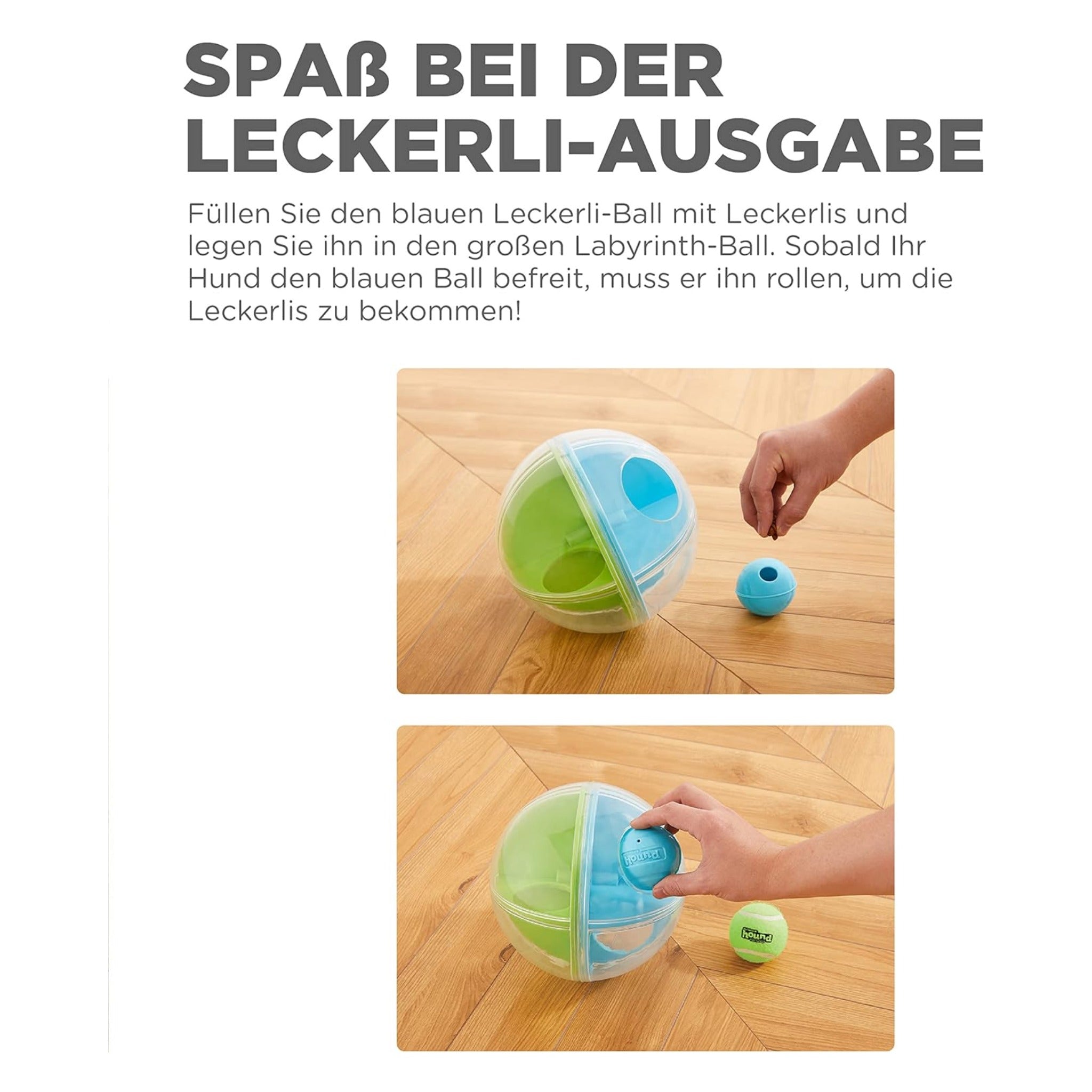 Nina Ottosson A-Maze Ball, Intelligenzspielzeug - Woofshack