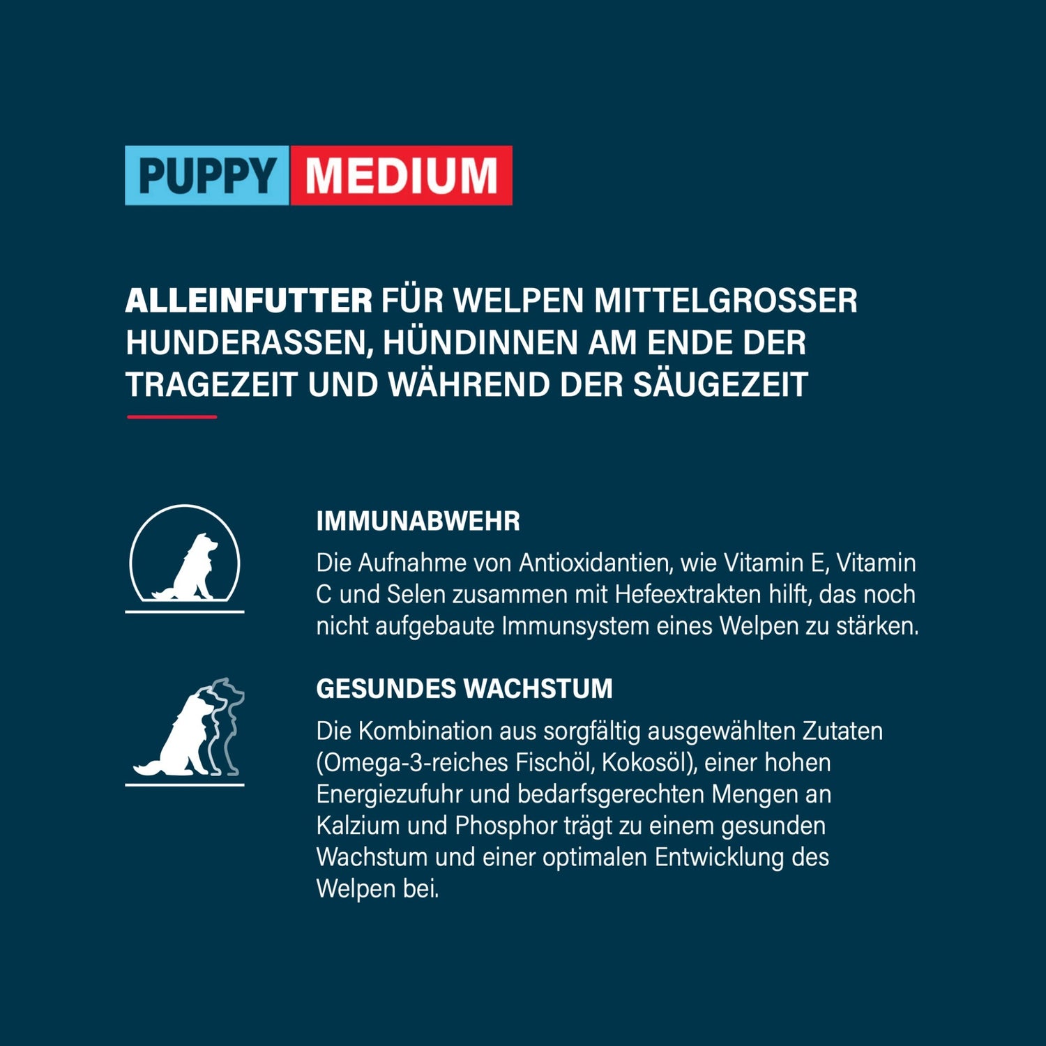 Pro-Nutrition Prestige Puppy Medium, Welpenfutter - Woofshack