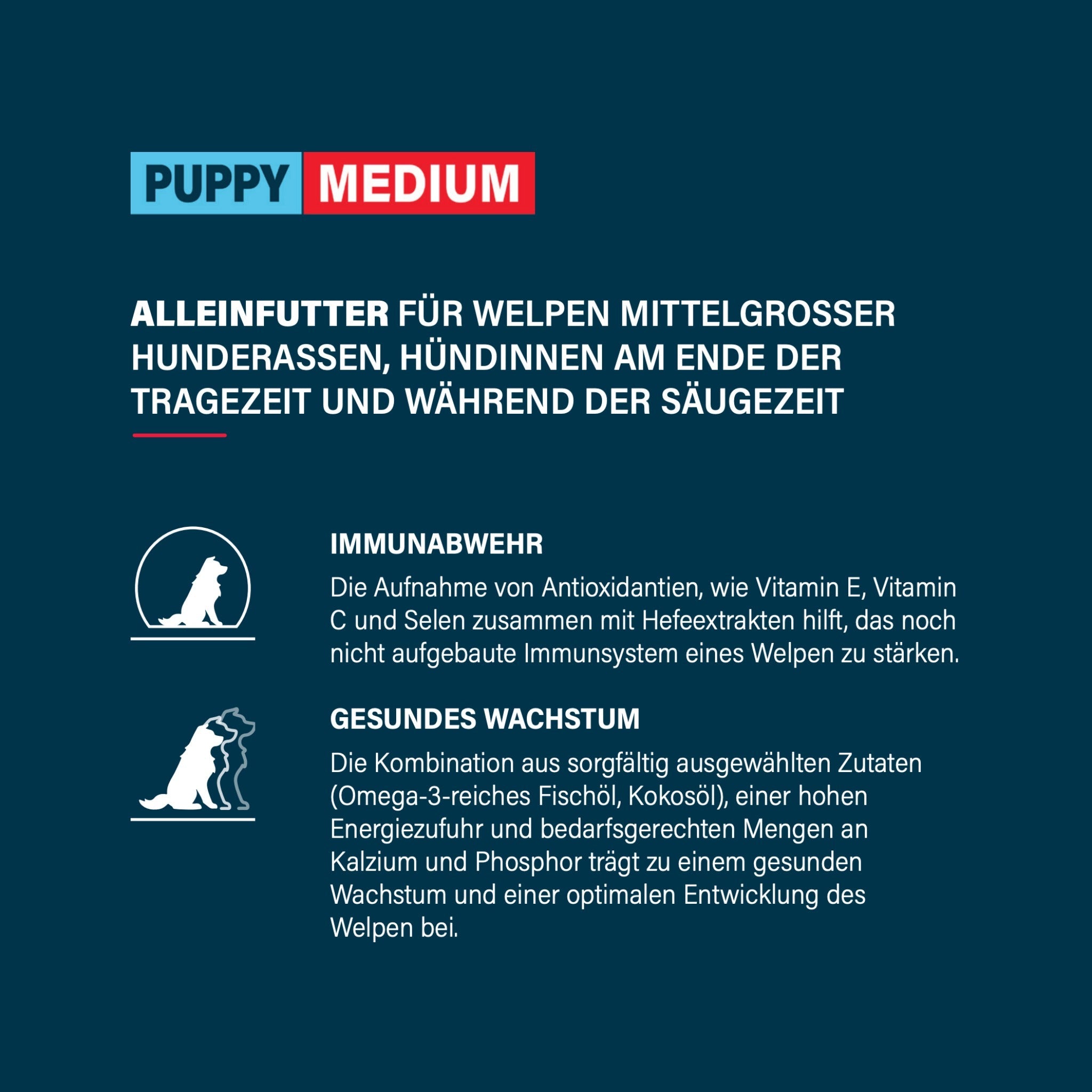 Pro-Nutrition Prestige Puppy Medium, Welpenfutter - Woofshack