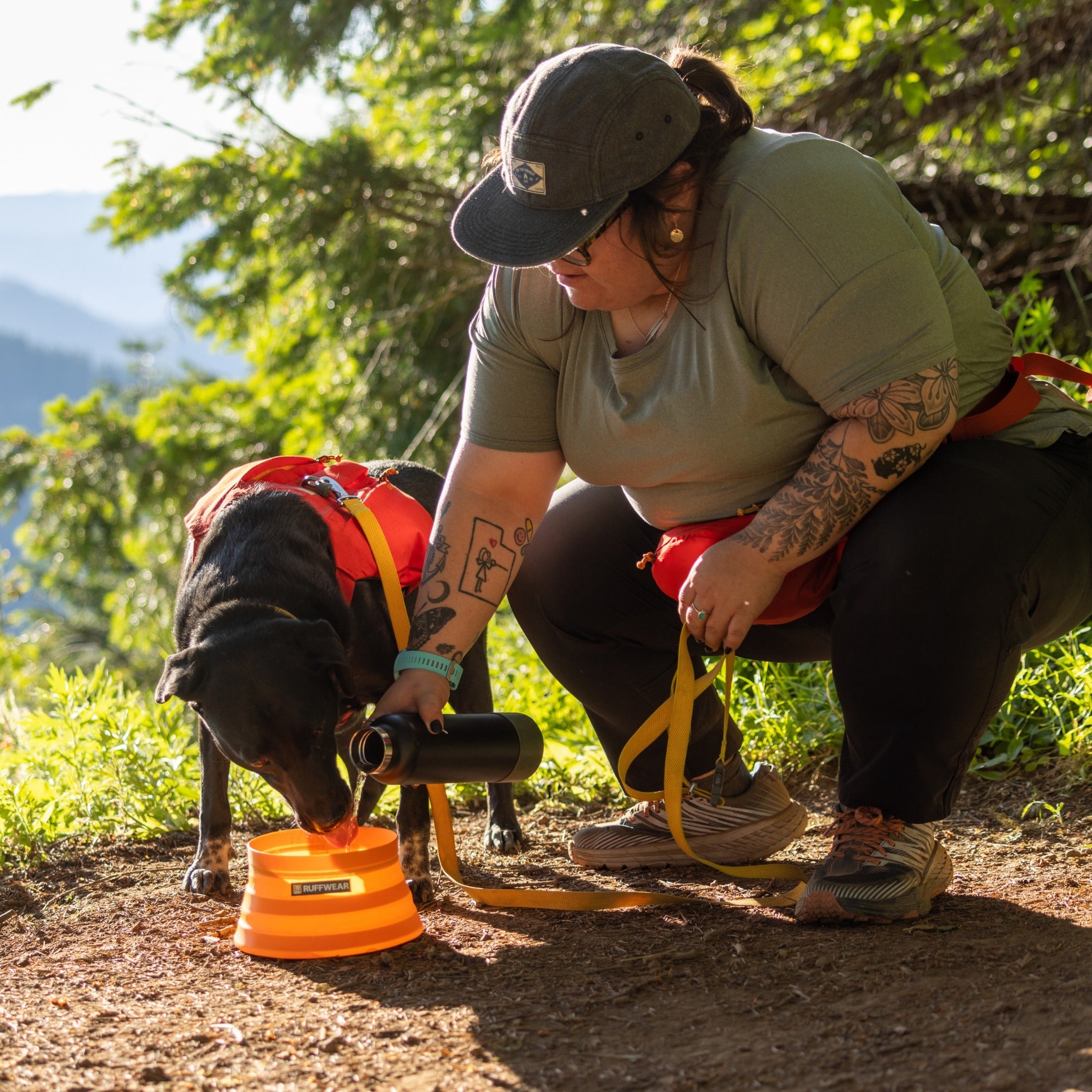 Ruffwear Bivy Bowl™ Reisefutternapf für Hunde - Woofshack