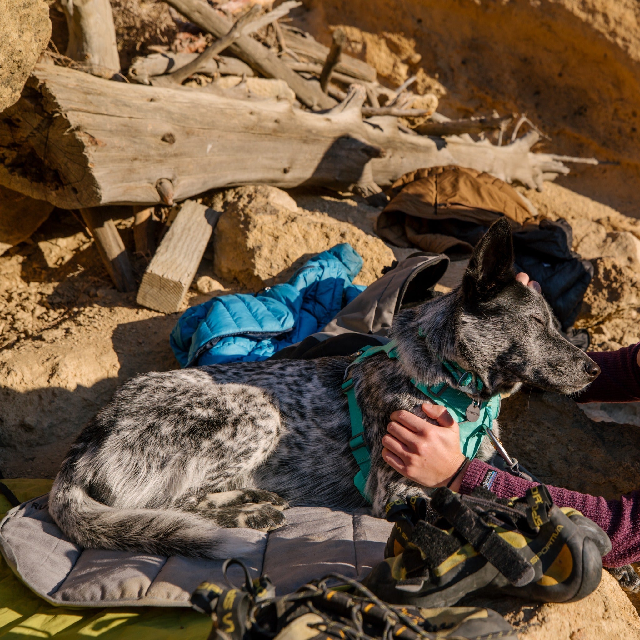 Ruffwear Highlands™ Pad Hunde Isomatte gegen Kälte und Nässe - Woofshack