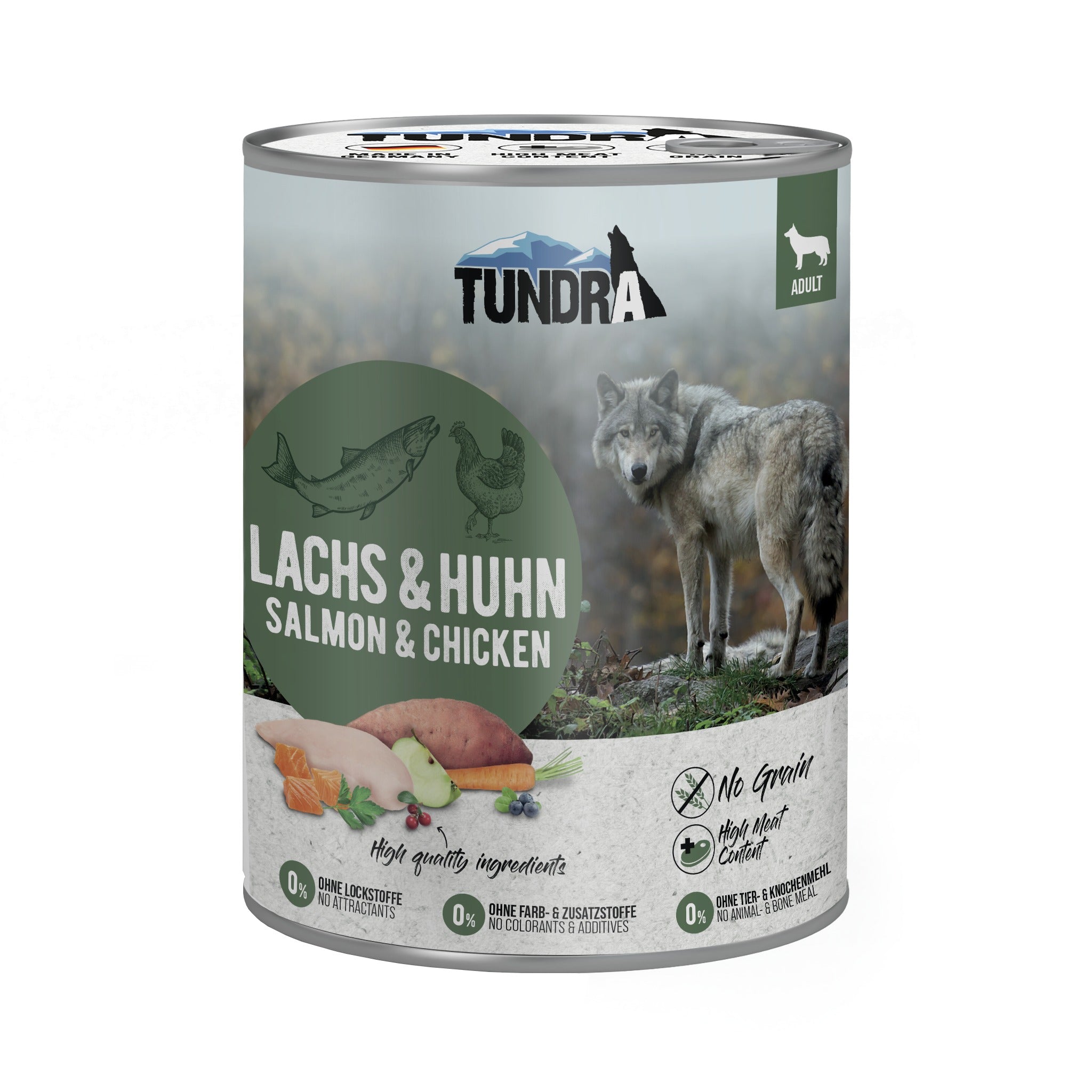 Tundra Dog Nassfutter, Lachs und Huhn - Woofshack