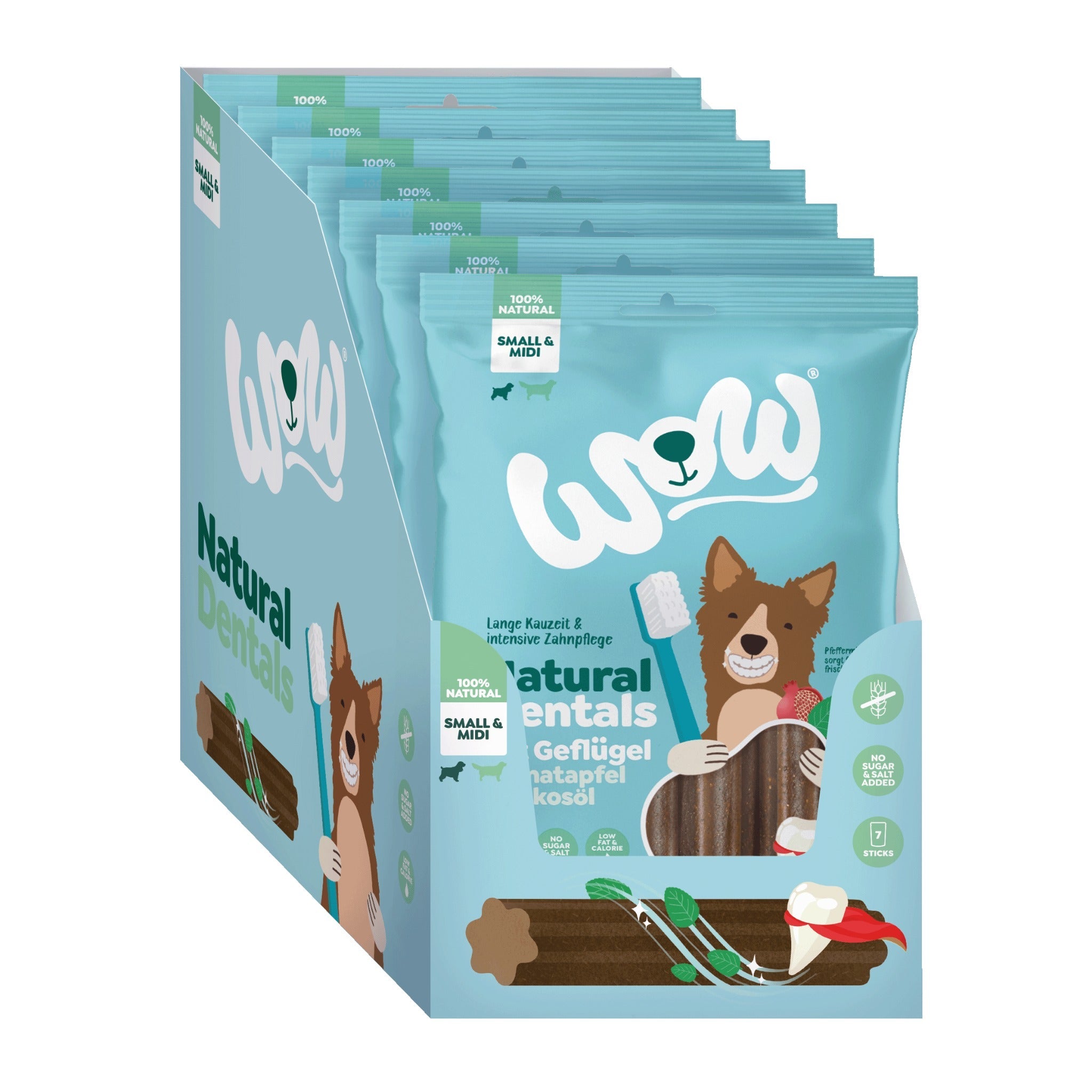 WOW Natural Dentals - Zahnpflege Hundesnack - Woofshack