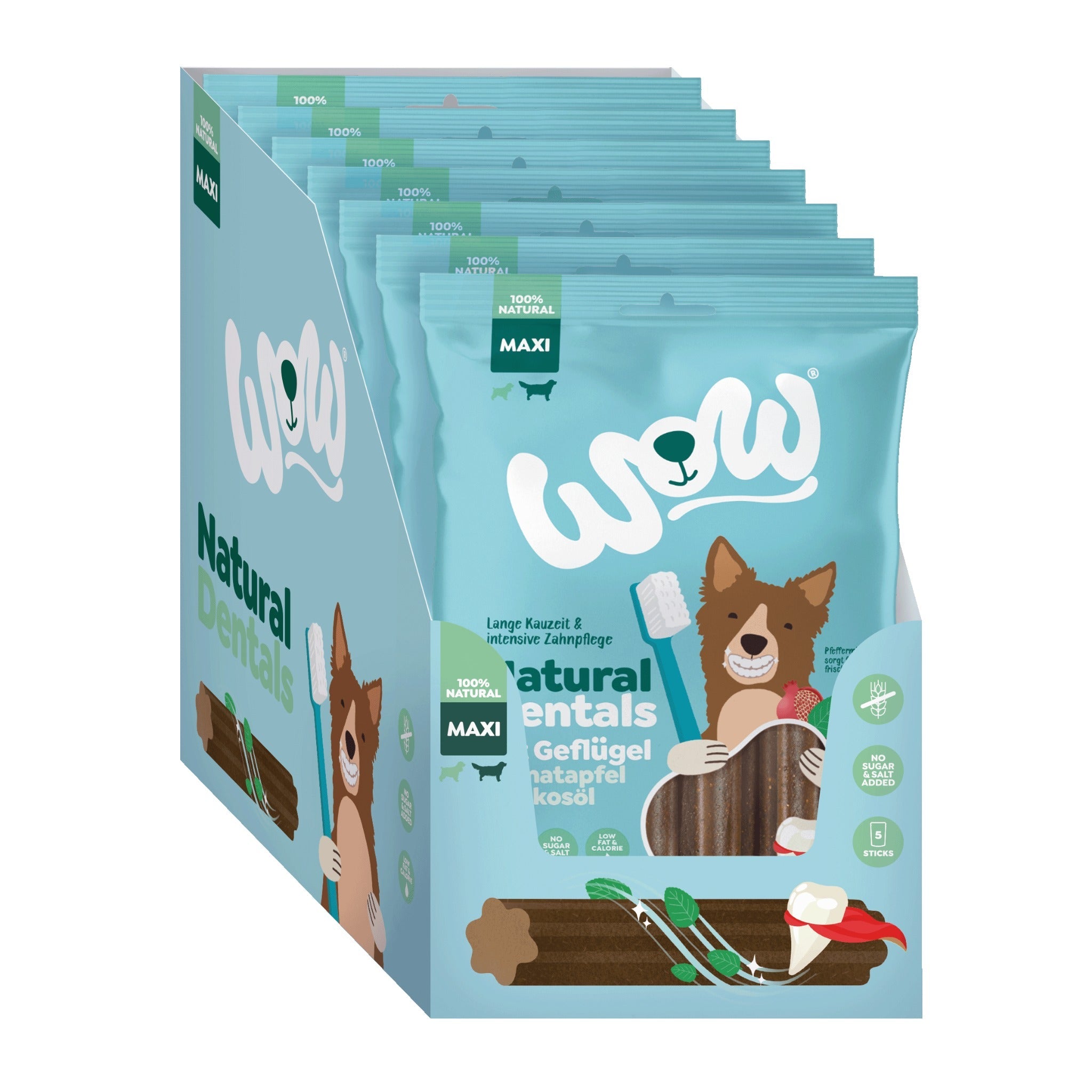 WOW Natural Dentals - Zahnpflege Hundesnack - Woofshack